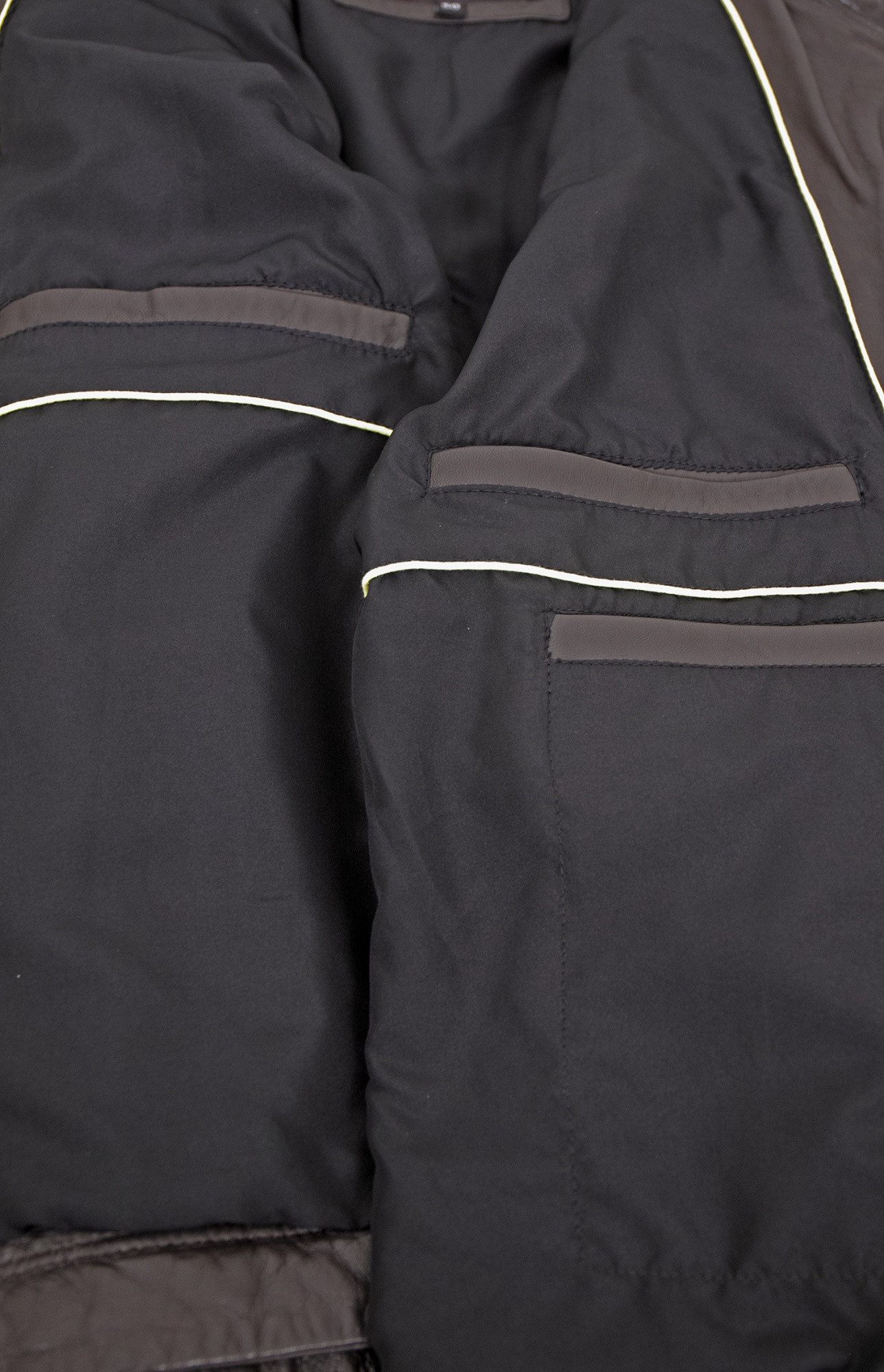 Jilani Lederjacke Jamie Jilani - Herren Lederjacke Lammnappa dunkelbraun