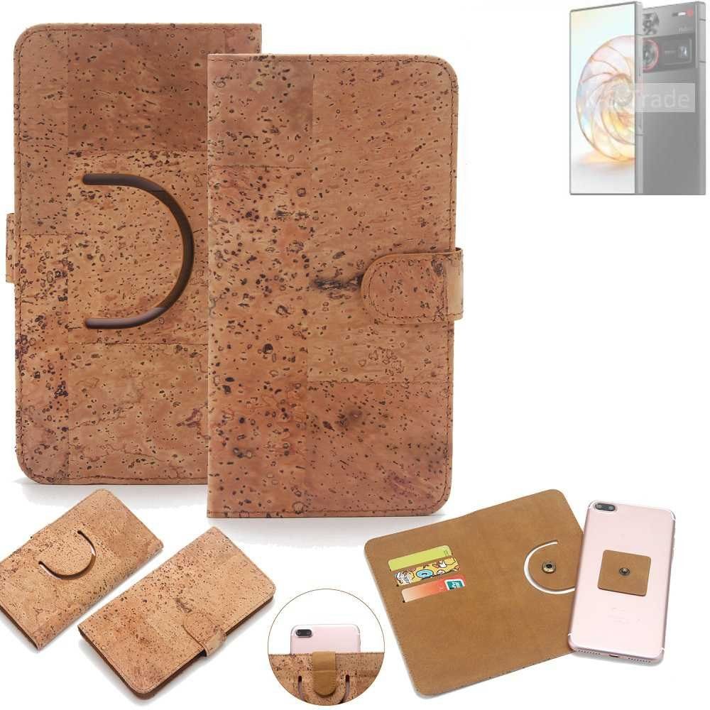 K-S-Trade Handyhülle für Nubia Z60 Ultra, Handy Hülle Schutz Hülle Handyhülle Schutzhülle Korkhülle