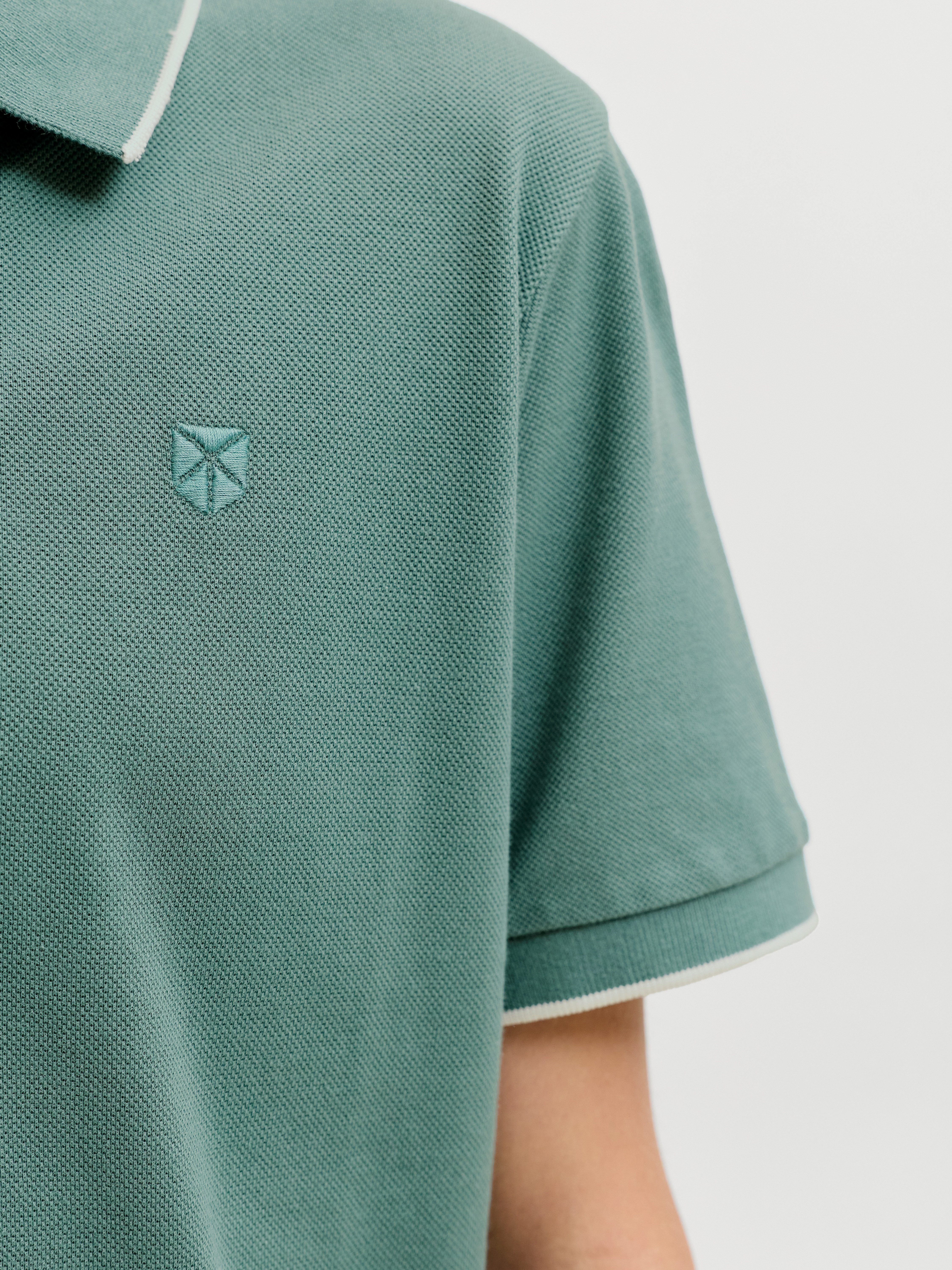 Jack & Jones Junior Poloshirt JPRBLAWESTON SS POLO JNR Baumwolle, regular fit