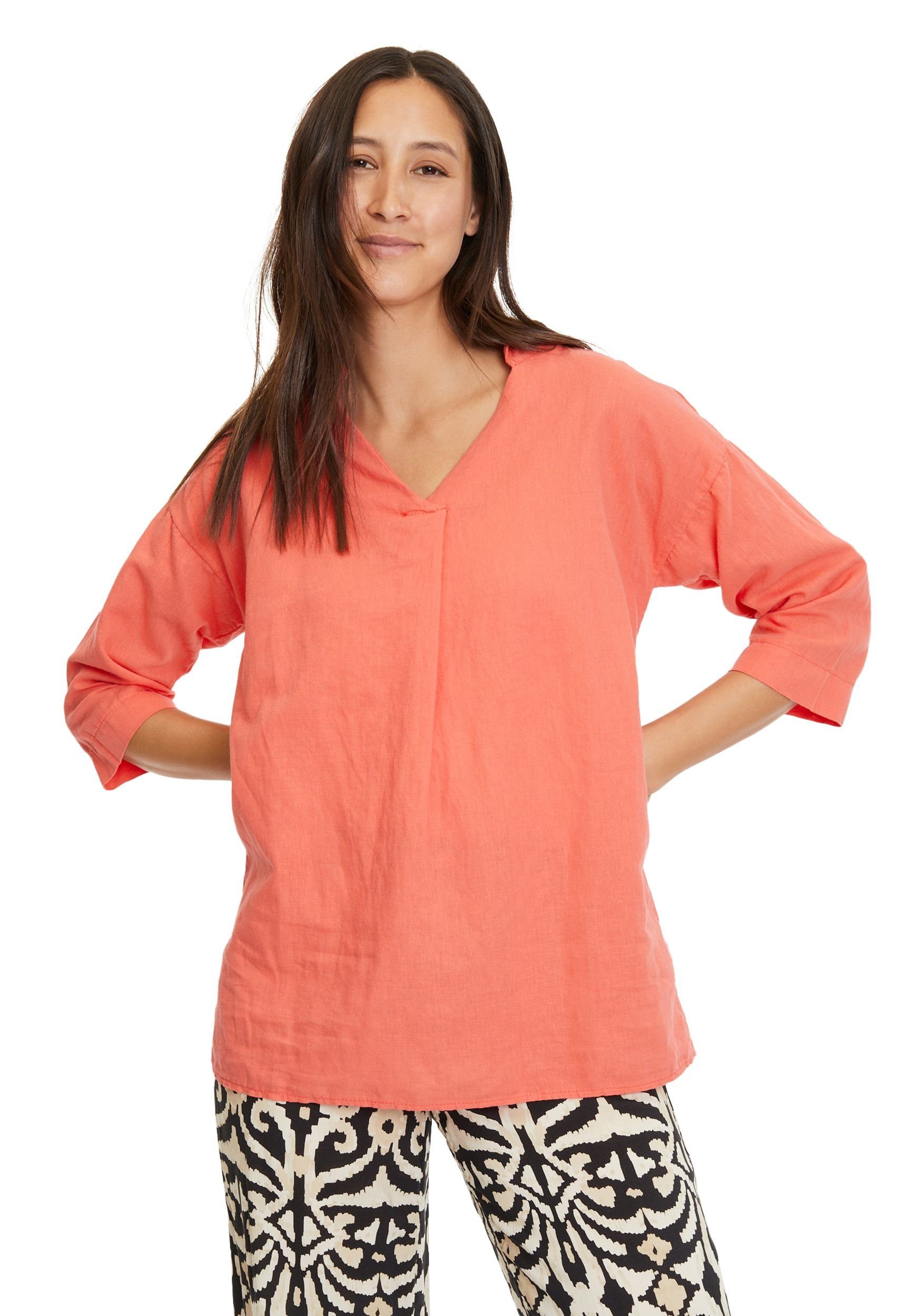 Cartoon Druckbluse Bluse