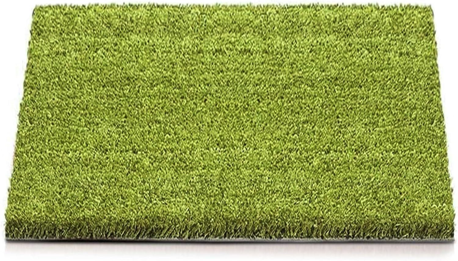 Fußmatte Premium-Kokosmatte Grün, Erhältlich in vielen Größen, Karat, Höhe:  17 mm