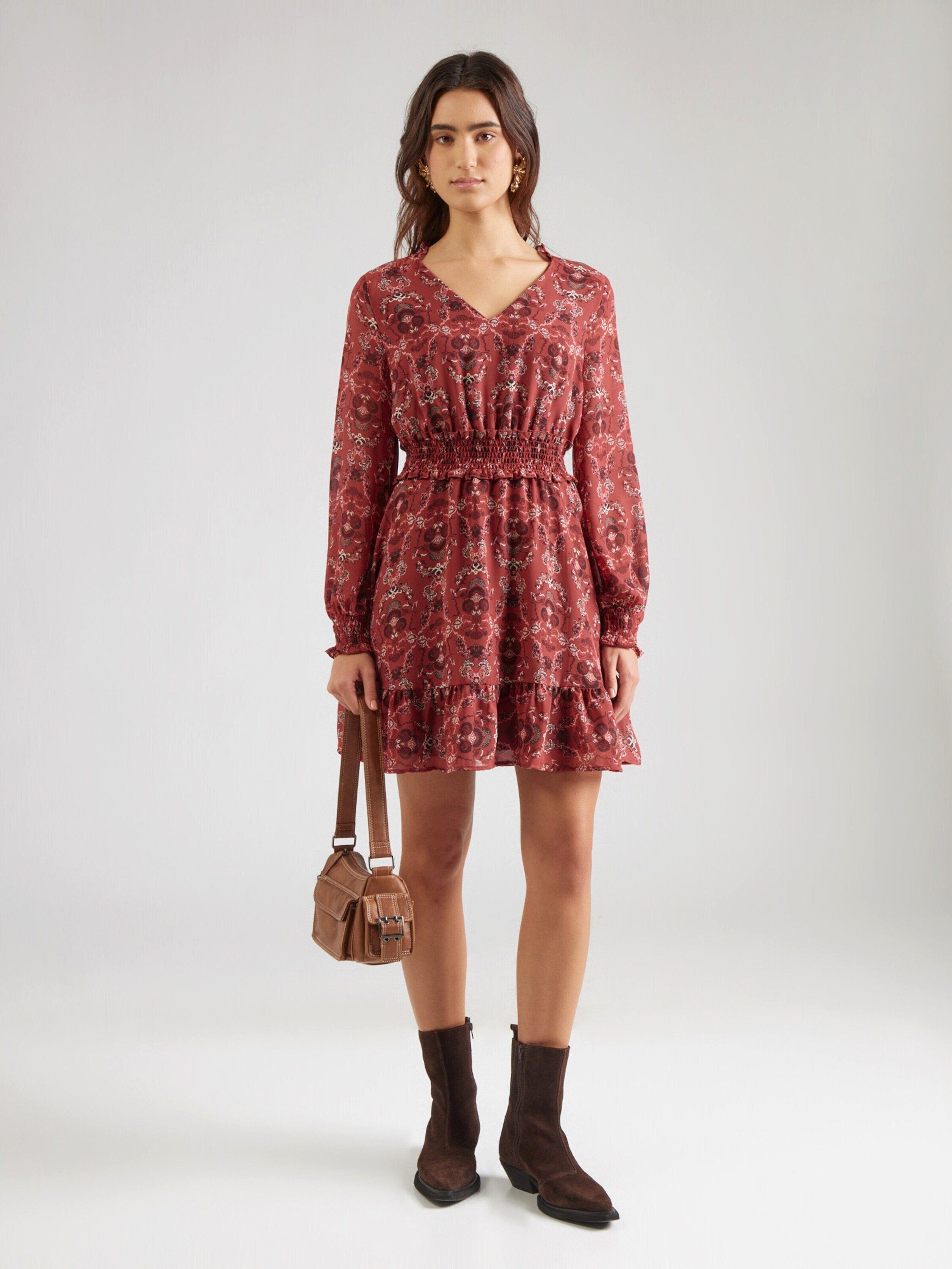 ONLY Spitzenkleid ONLTIKKI (1-tlg) Drapiert/gerafft