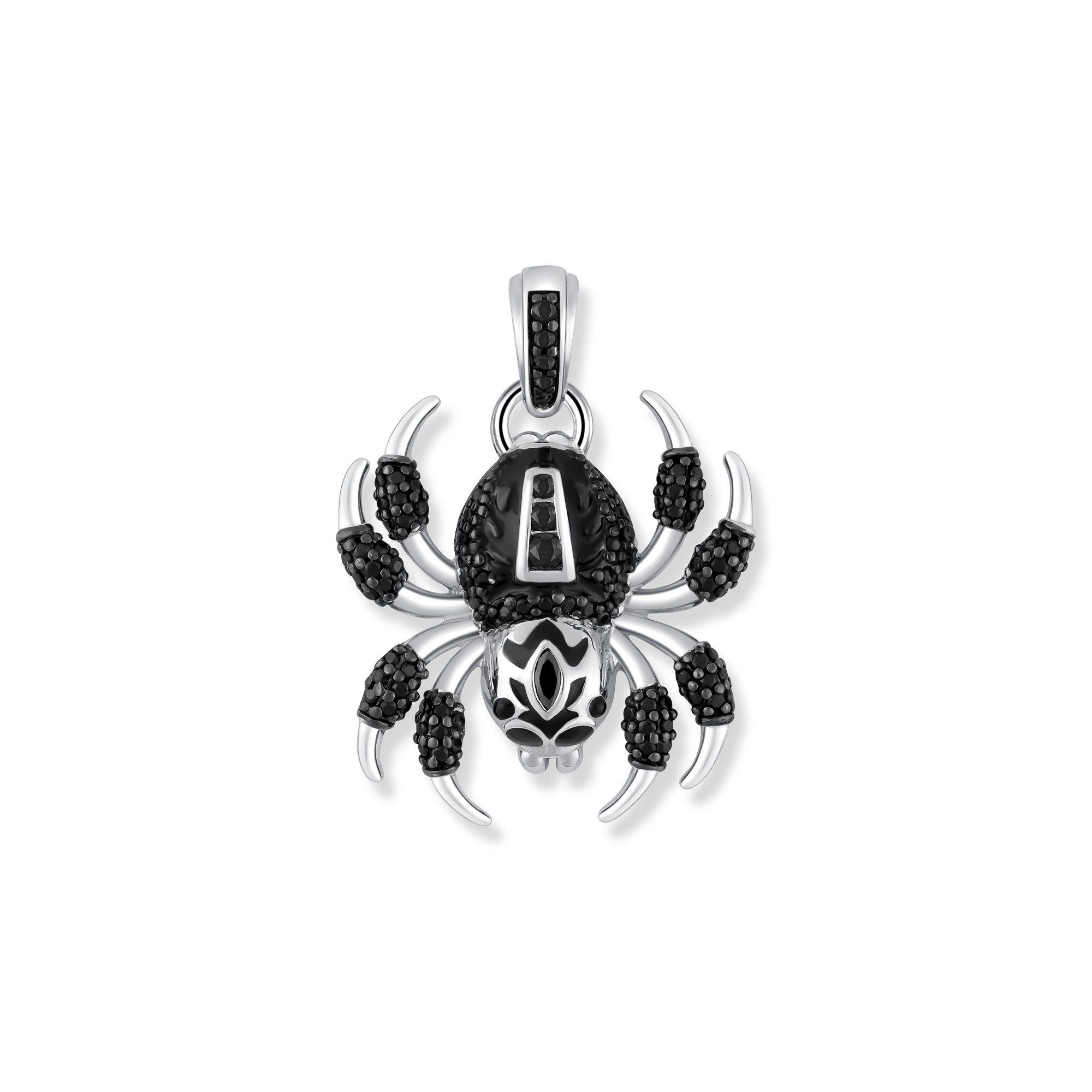 Seinerzeit FLORA & FAUNA Кулоны Luca Spinnen Anhänger (1-tlg), Material: 925 Sterling Silber, rhodiniert, geschwärzt