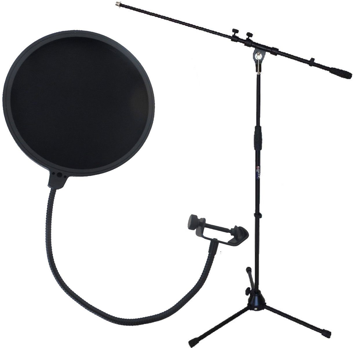 Mikrofonständer keepdrum MS106 Mikrofonständer mit Popschutz