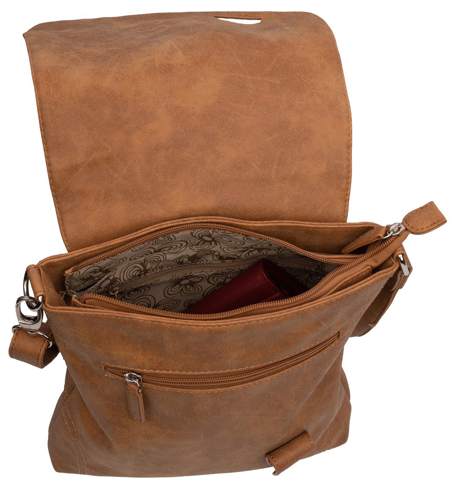 BAG STREET Sporttasche Bag Street Damentasche Umhängetasche Handtasche Schultertasche, als Schultertasche, Umhängetasche tragbar