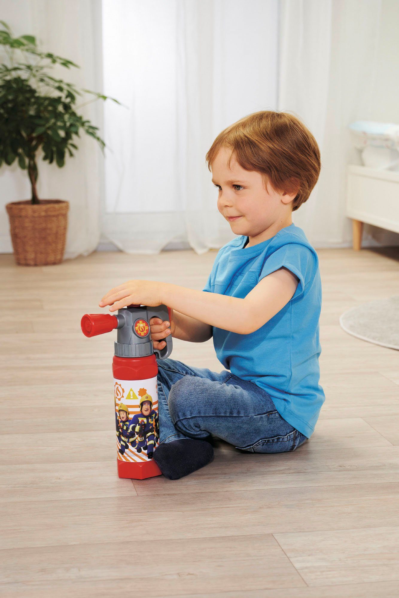 SIMBA Badespielzeug Feuerwehrmann Sam, Feuerlöscher XL