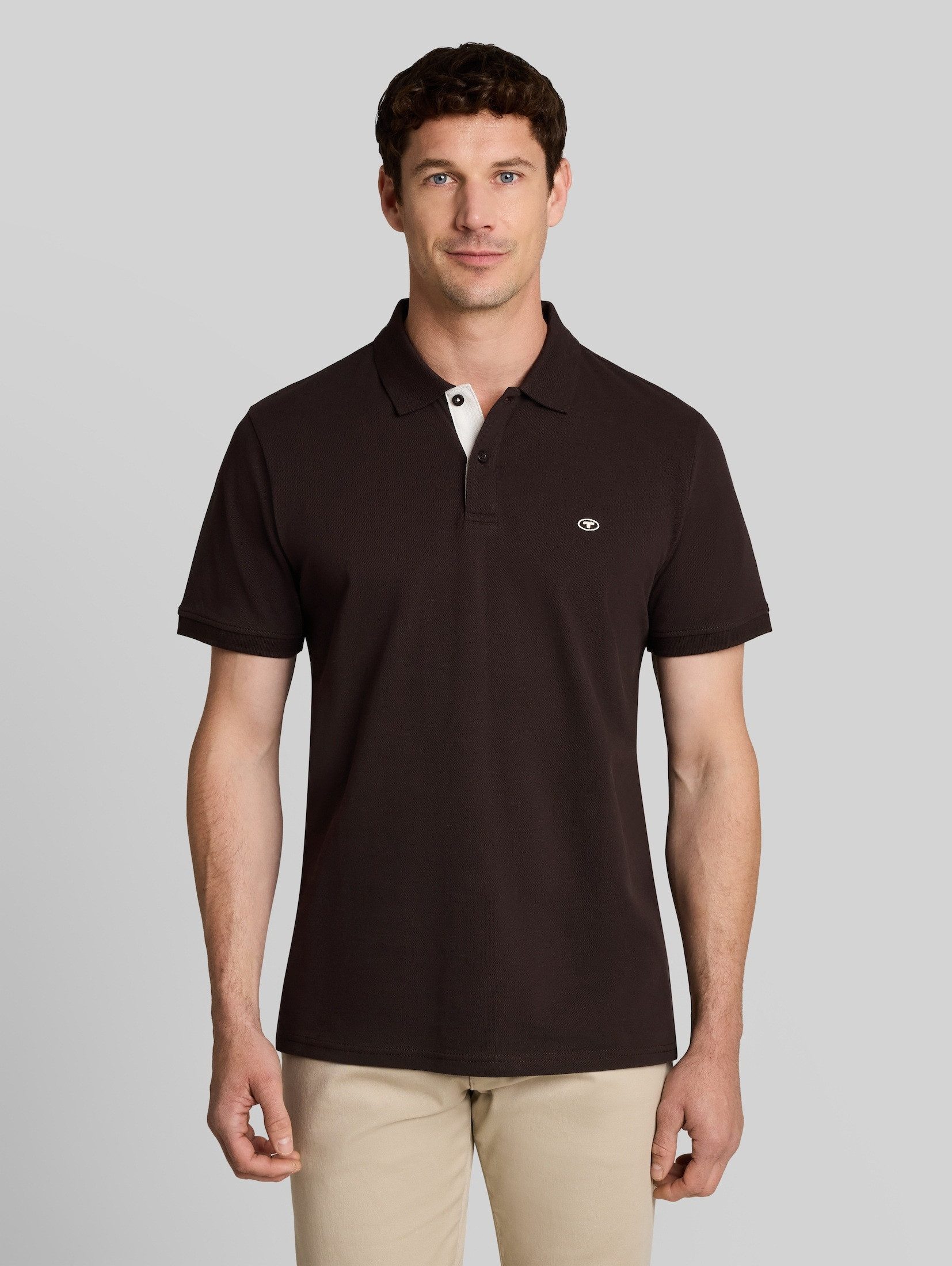 TOM TAILOR Poloshirt Poloshirts (im Einserpack) Piqué Poloshirt aus Baumwolle