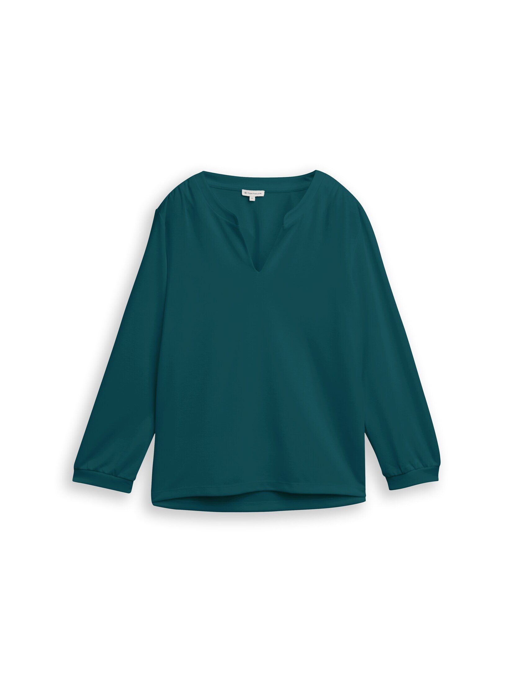 TOM TAILOR Langarmshirt T-Shirt Langarmshirt mit Raffungen günstig online kaufen