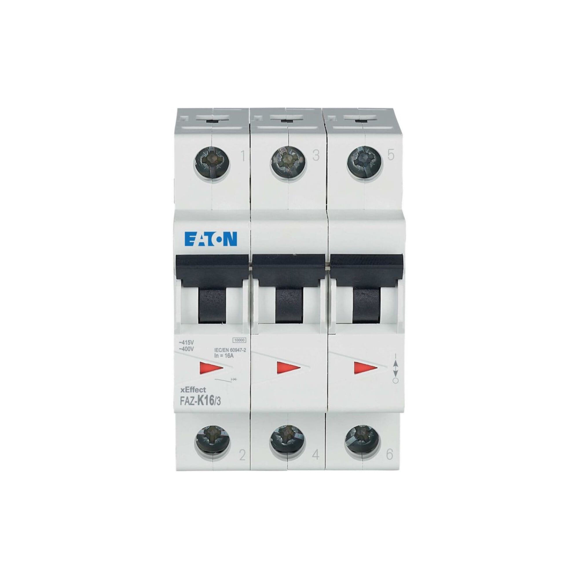 EATON Schalter Eaton Leitungsschutzschalter K 16A, 3p FAZ-K16/3