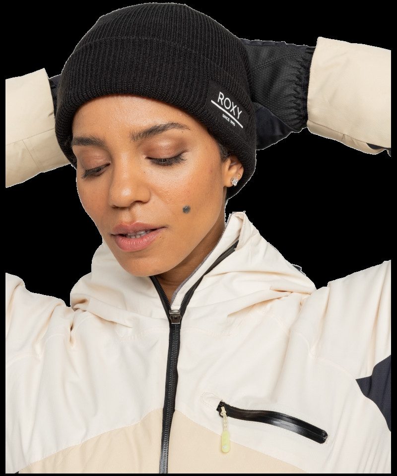 Roxy Beanie FOLKER BEANIE KVJ0 TRUE BLACK günstig online kaufen