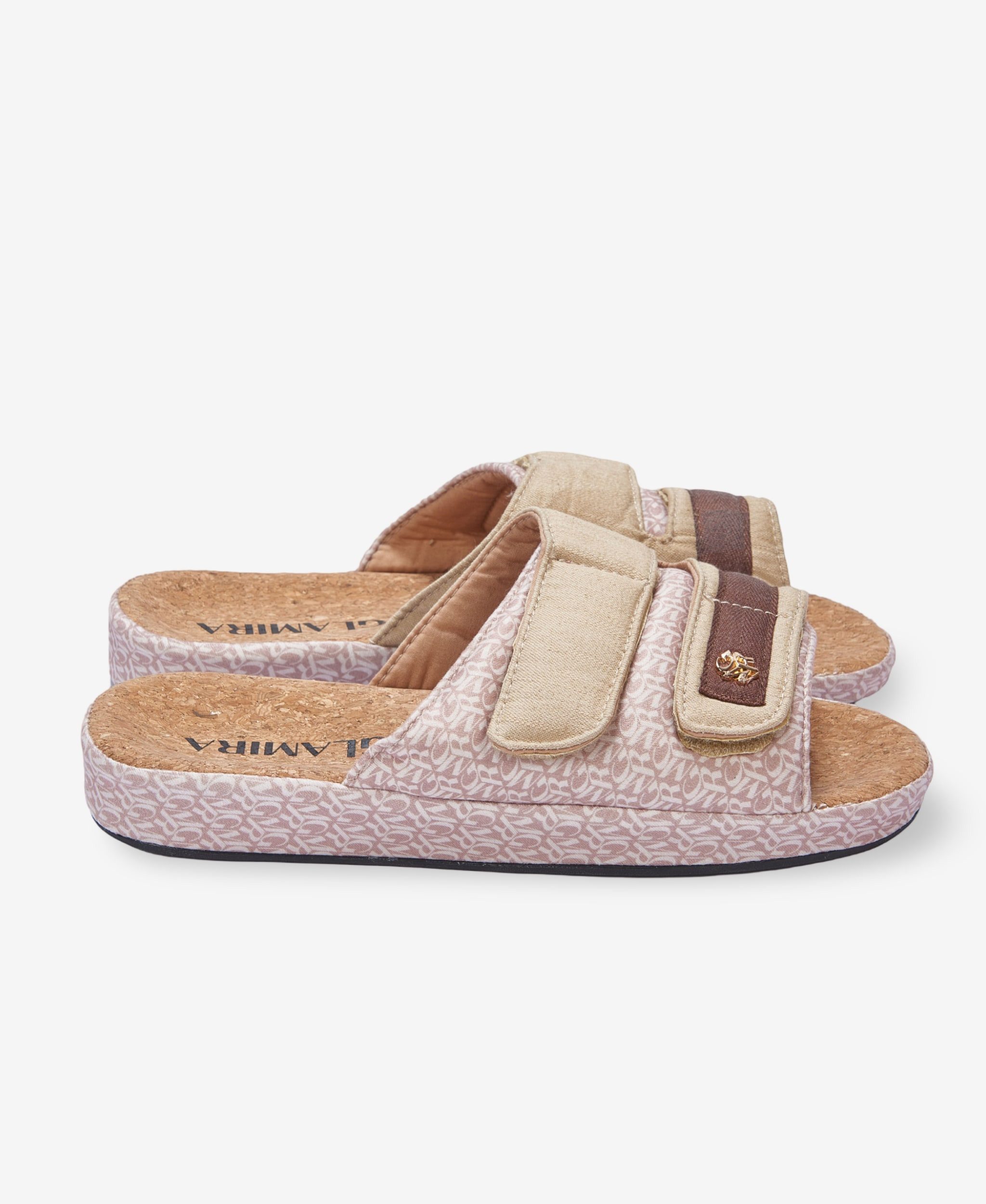 GLAMIRA Beige Herren-Hausschuhe mit Kork Hausschuh (1-tlg) zum Schlupfen
