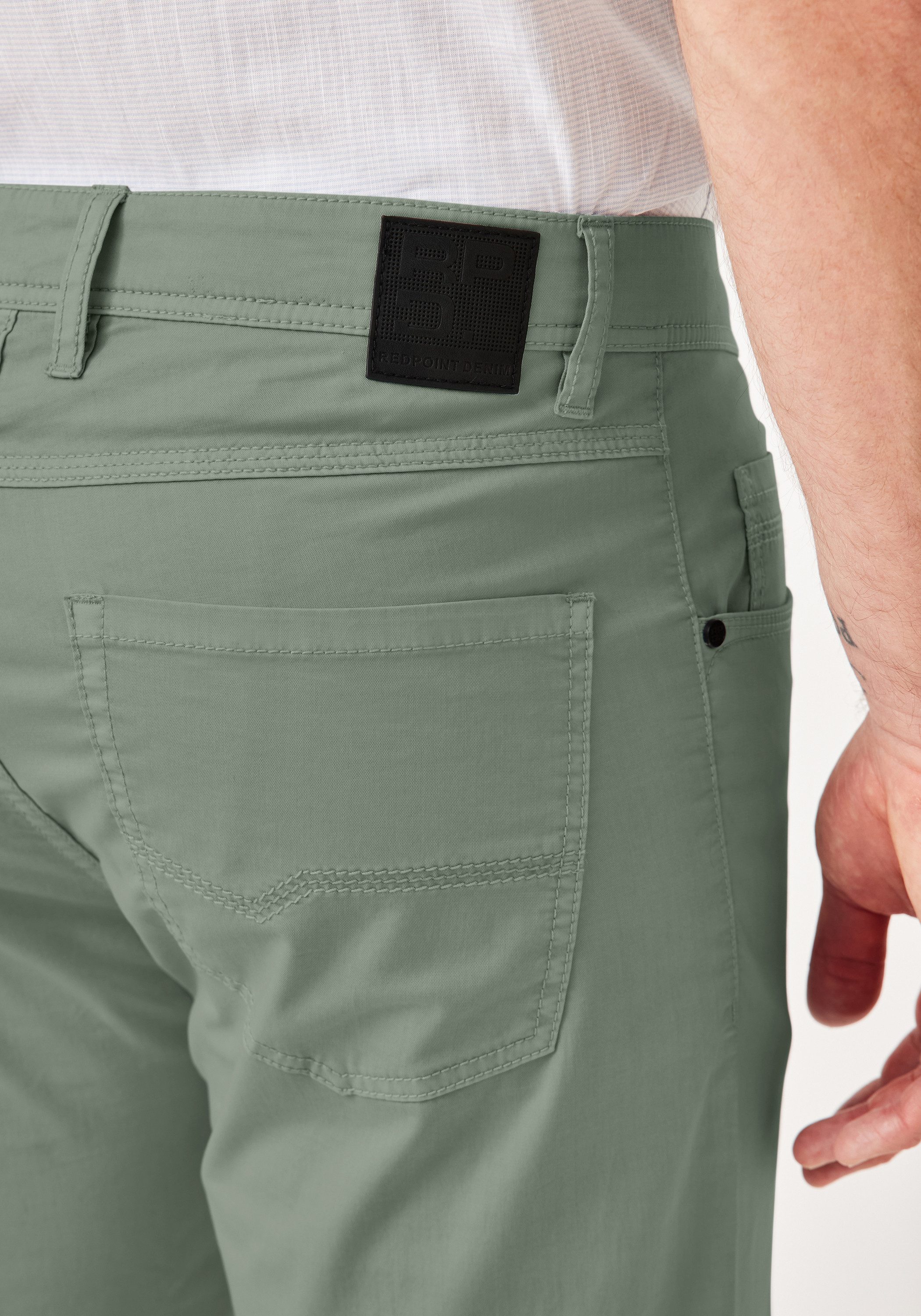 Redpoint Stoffhose MILTON Regular 5-Pocket Sommerhose mit Stretch