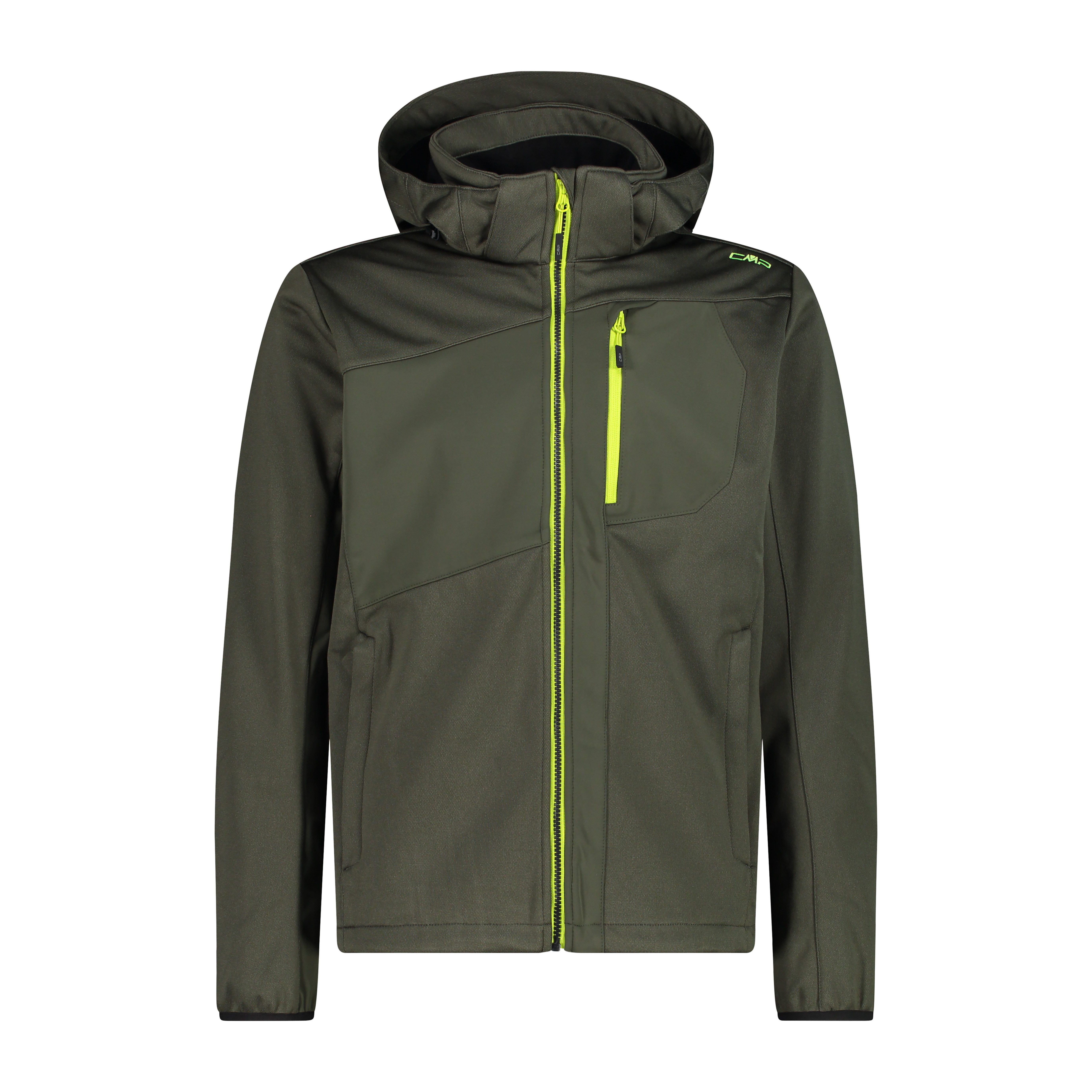 Softshelljacke CMP Herren Jacke Man Zip Hood Jacket 33A1797