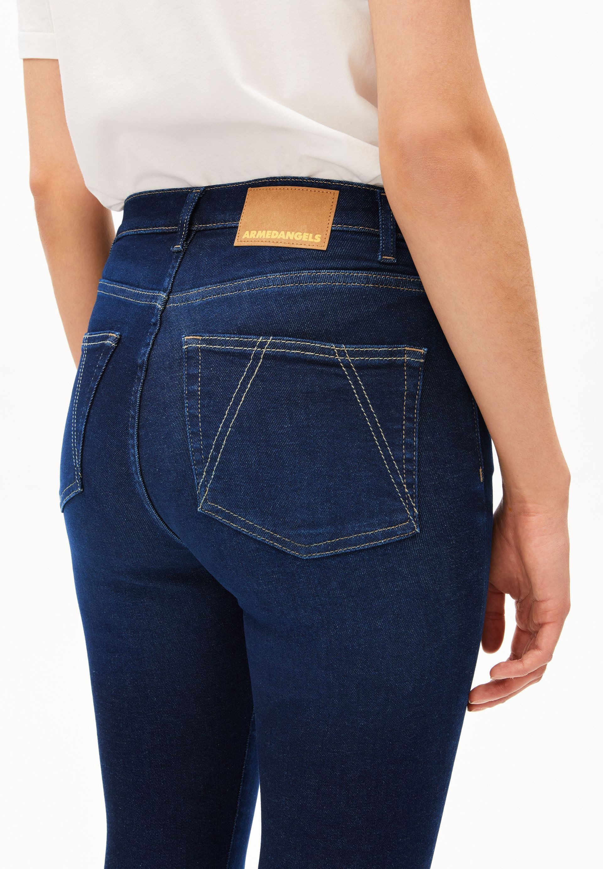 Armedangels Skinny-fit-Jeans INGAA Skinny Jeans aus Baumwoll Mix (X-Stretch) High waist