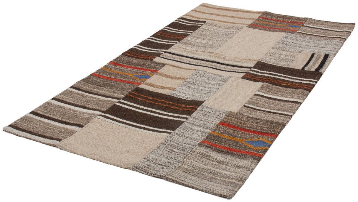 Kayoom Teppich Radical 220, rechteckig, Höhe: 15 mm, Handgewebter Jacquard-Kilim, hochwertige Materialmischung