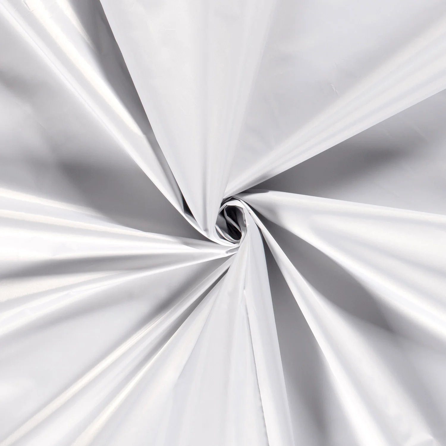 Stofferia Stoff Thermo Cool Vorhangstoff Futterstoff Aluminium-Silber 150 cm Hellgrau, Meterware