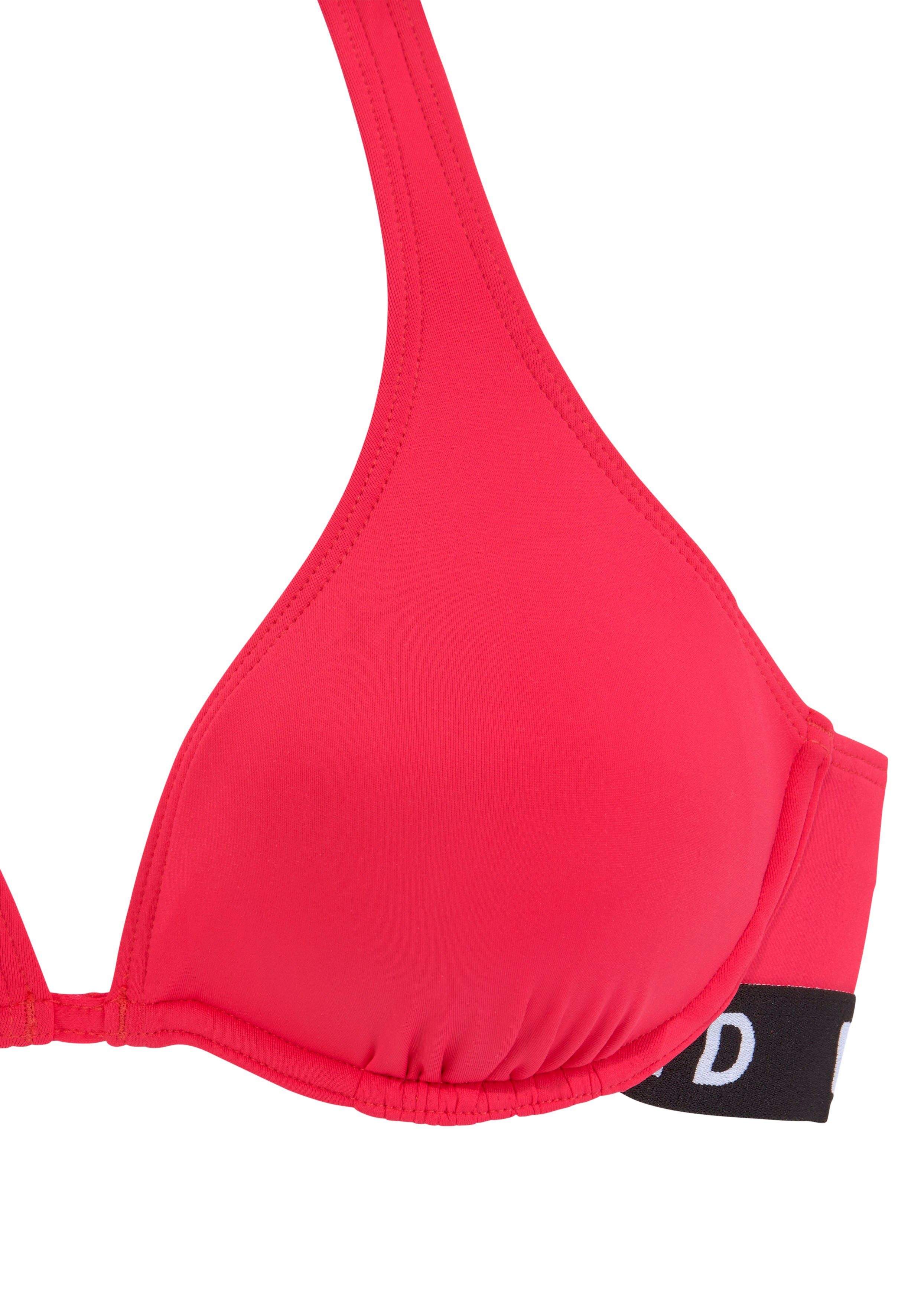 Elbsand Bügel-Bikini mit kontrastfarbenen Markenschriftzügen – Bild 3 von 5
