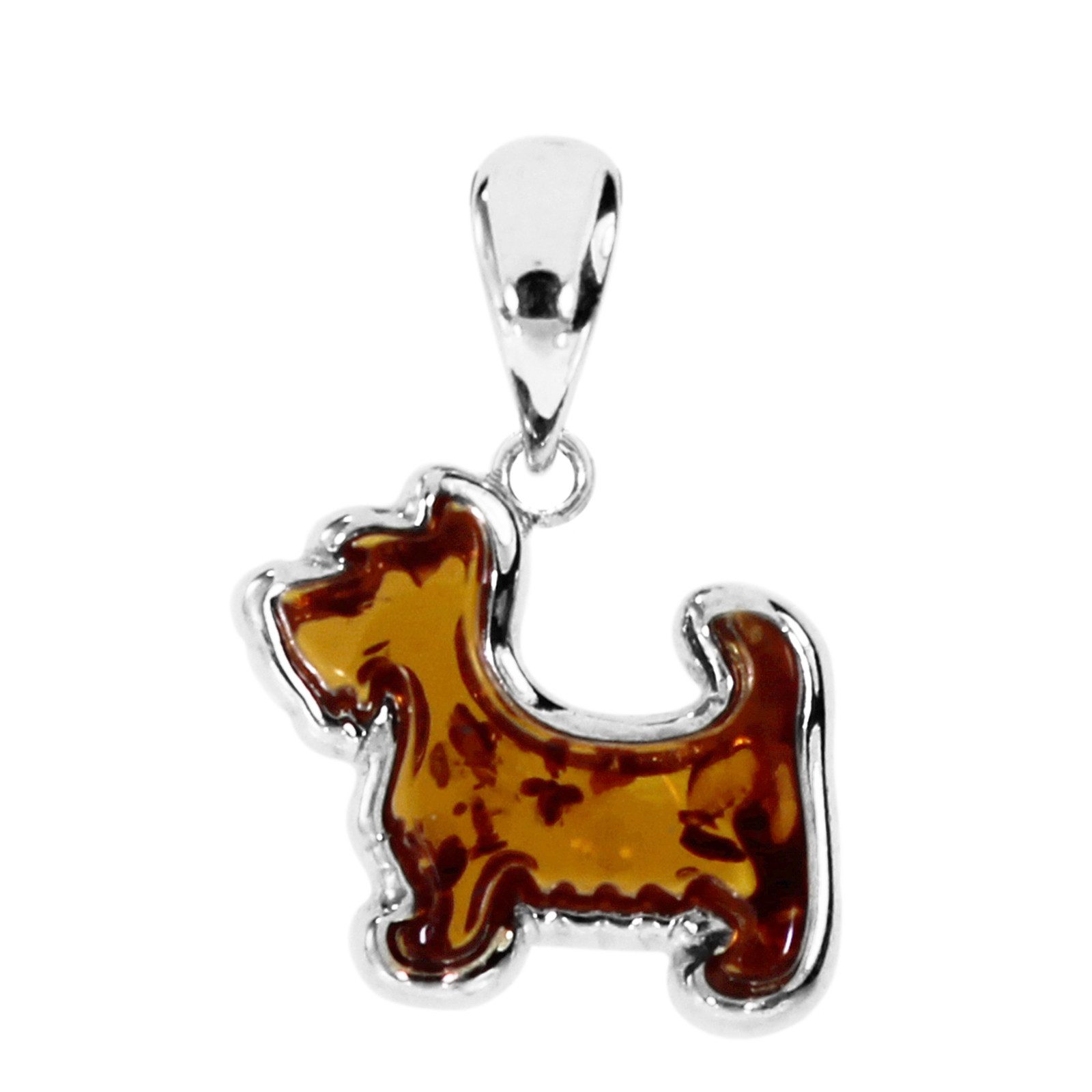 OSTSEE-SCHMUCK Kettenanhänger Ostsee-Schmuck Anhänger Hund Anhänger Hund (1 günstig online kaufen