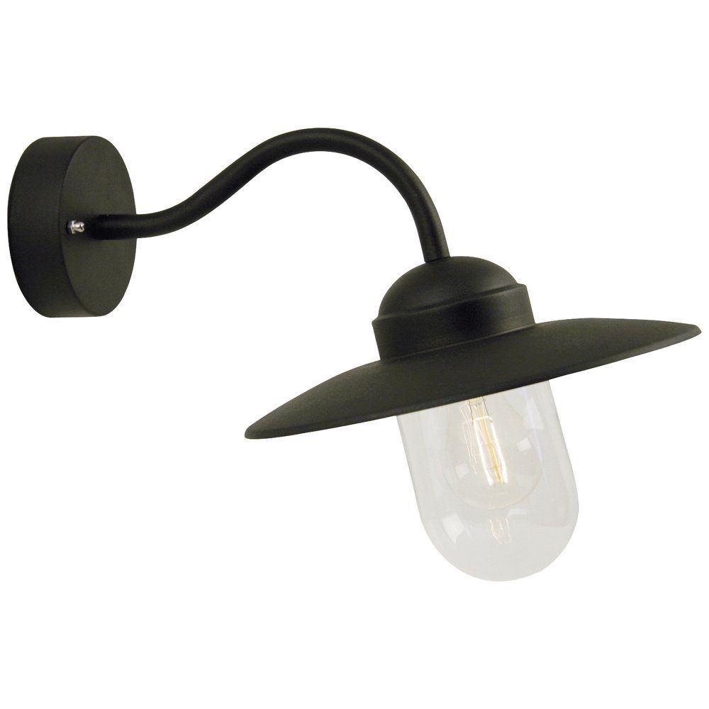 Nordlux Außen-Wandleuchte Nordlux Luxembourg 22671003 Außenwandleuchte E27 Schwarz