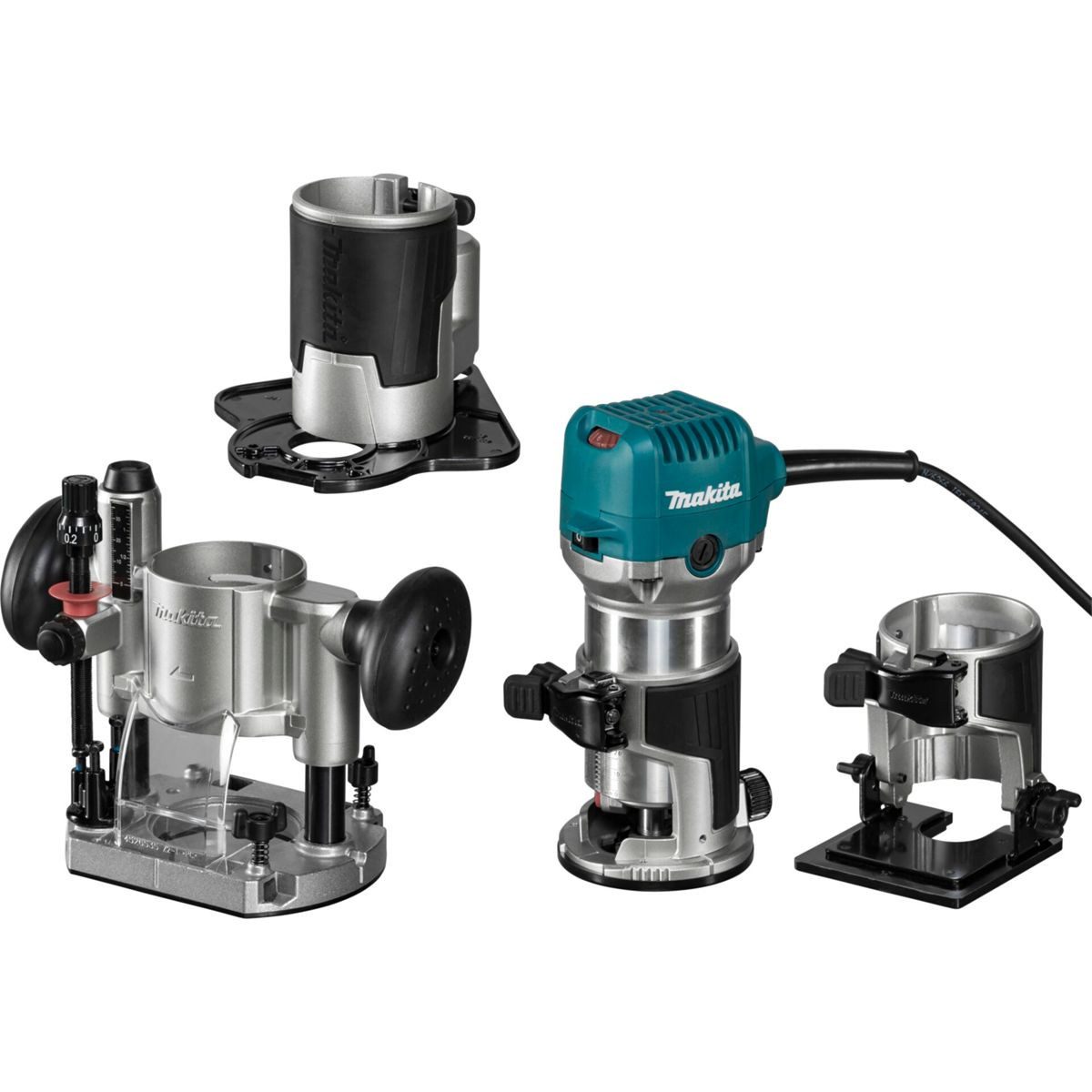 Makita Fräse RT0702CX3J Multifunktionsfräse