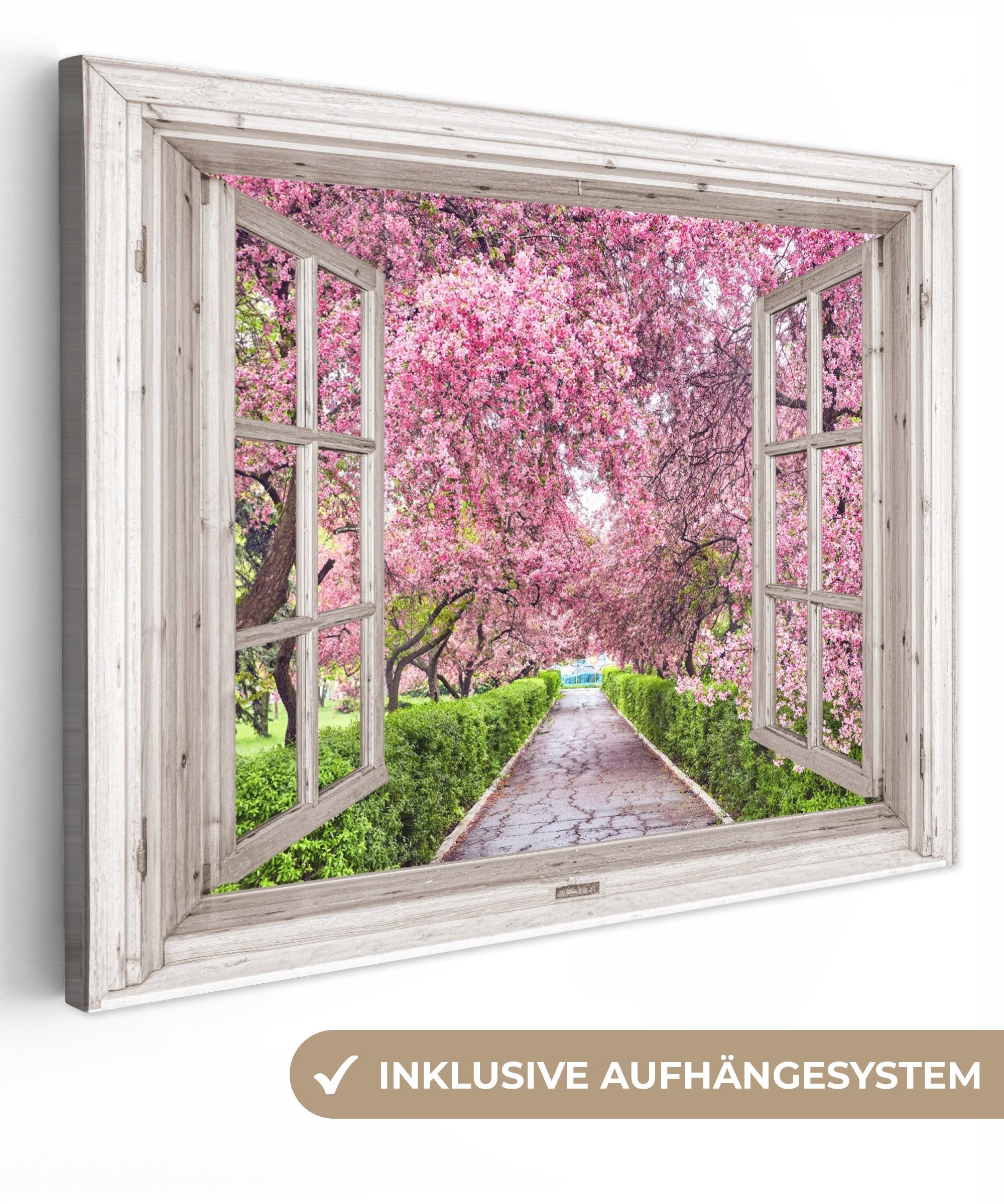 OneMillionCanvasses® Leinwandbild Japanisch - Sakura - günstig online kaufen