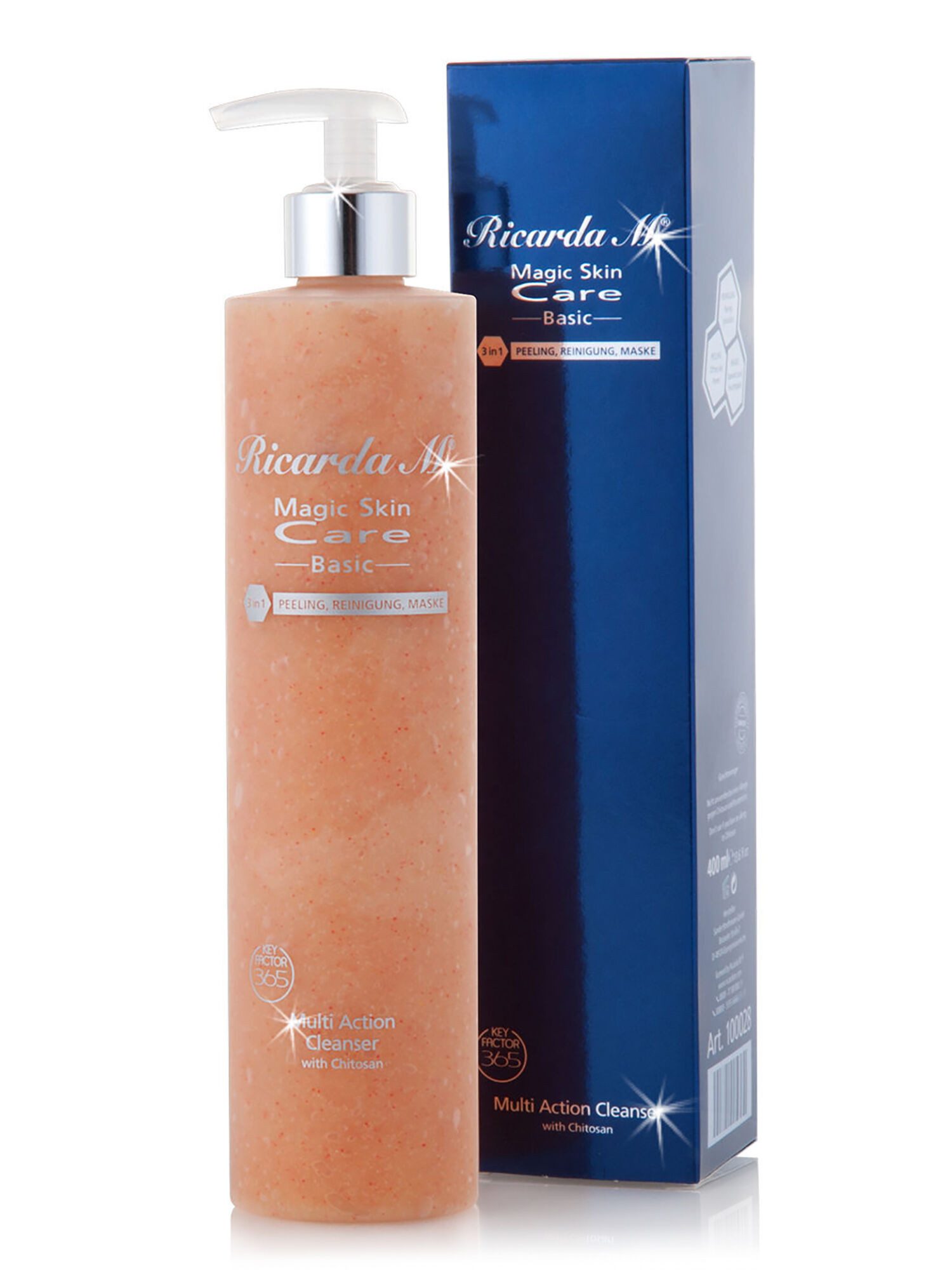 Ricarda M. Gesichtsreinigungsgel "MSC Basic Multi Action Cleanser", 1-tlg., mit Anti-Aging-Formel (studienbelegt): reinigt & vitalisiert