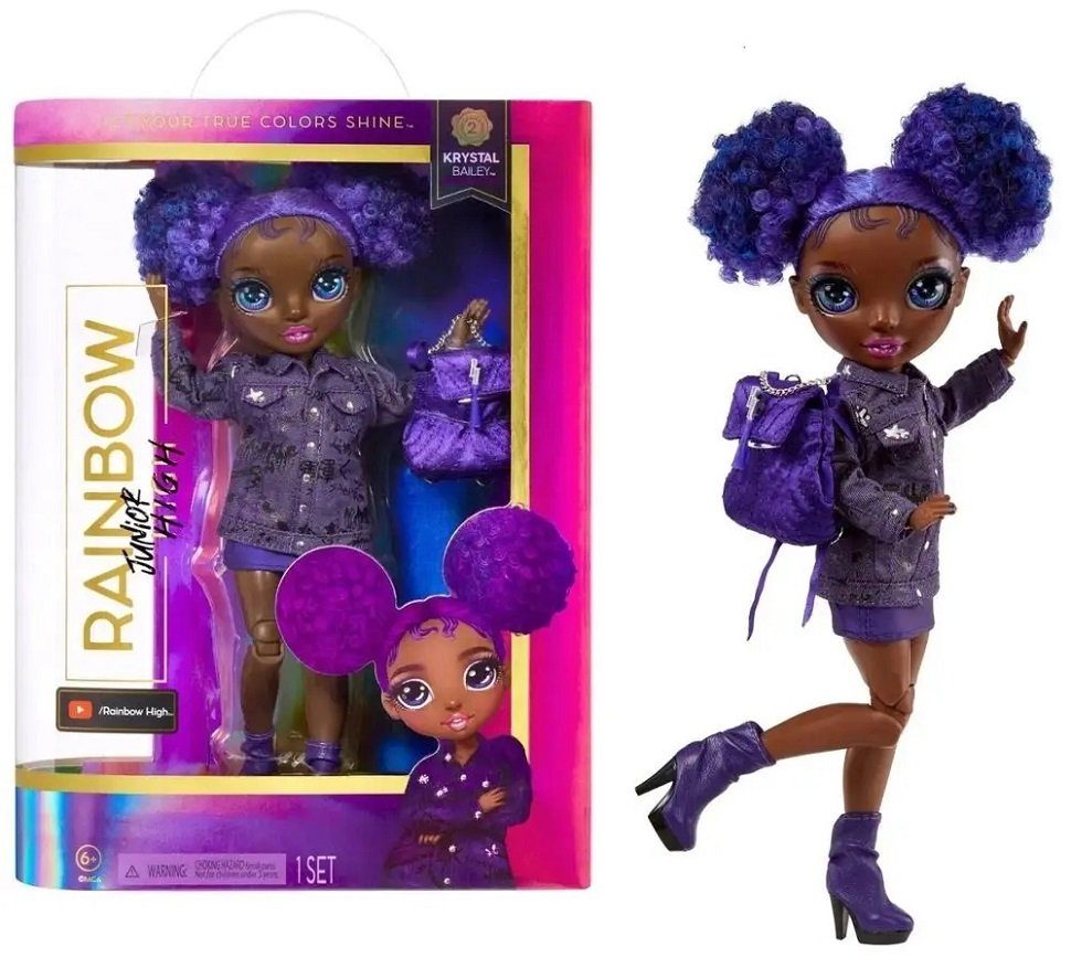 MGA ENTERTAINMENT Anziehpuppe Rainbow High Sammelfigur, Krystal Bailey, Jun günstig online kaufen