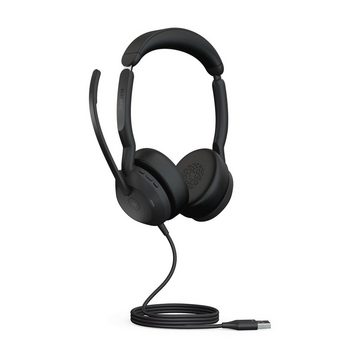 Jabra Evolve2 50 MS Kopfhörer (Active Noise Cancelling (ANC), Stereo USB-A)