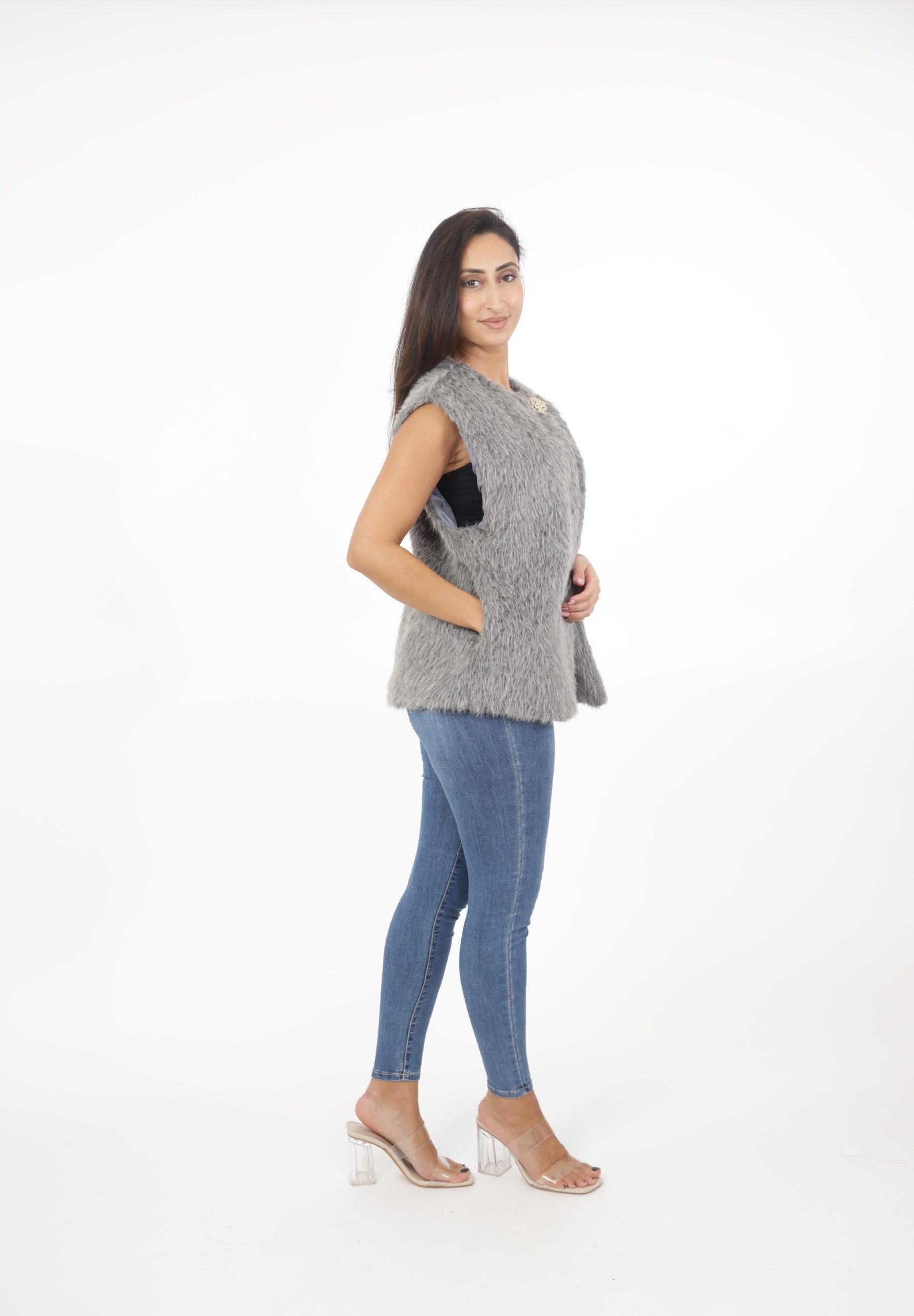 Elara Plüschweste Weste