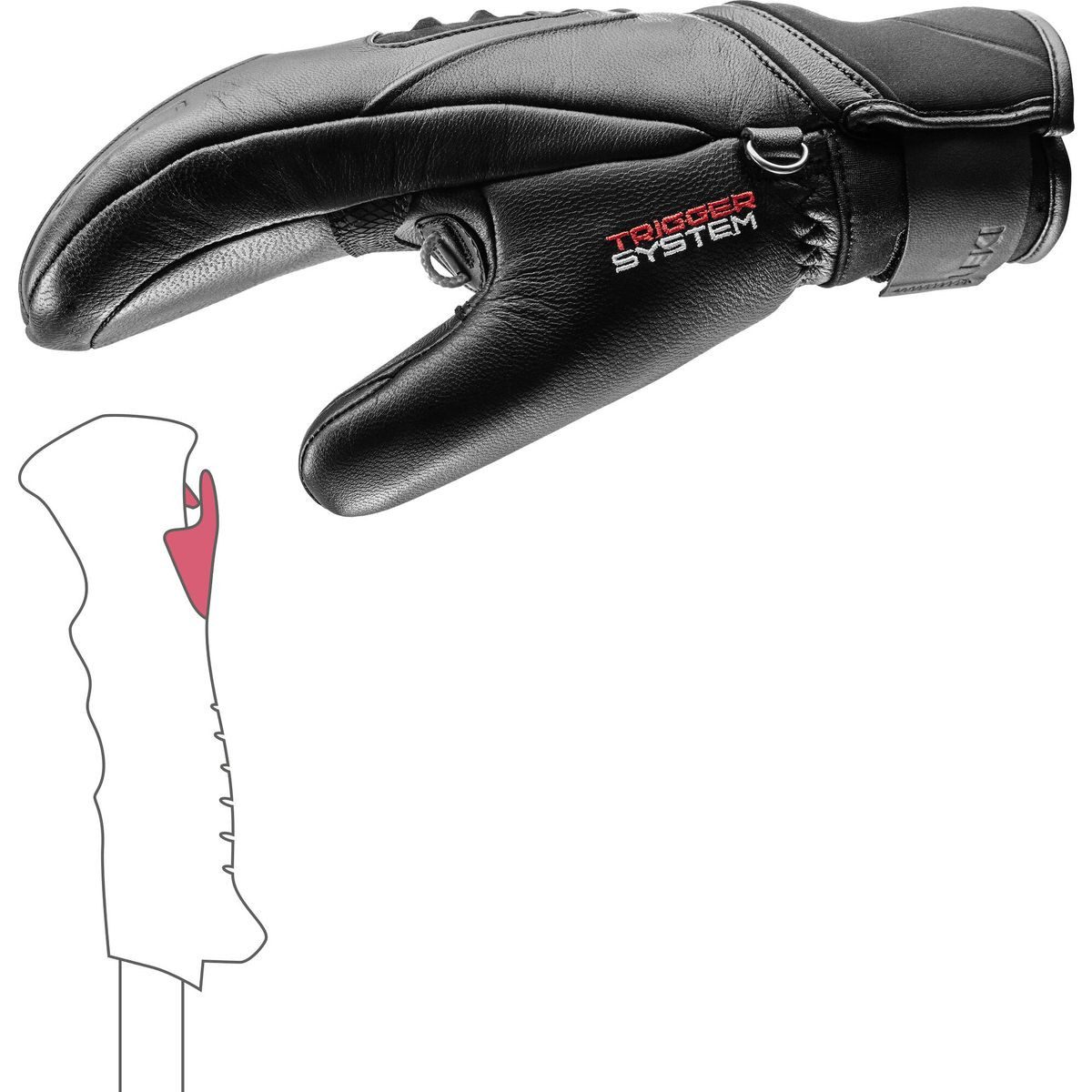 Leki Skihandschuhe Griffin 3D Women Mitten