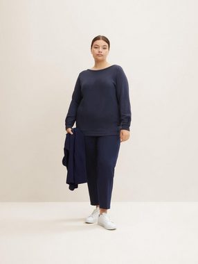 TOM TAILOR PLUS Stoffhose Plus - Relaxed Fit Hose 