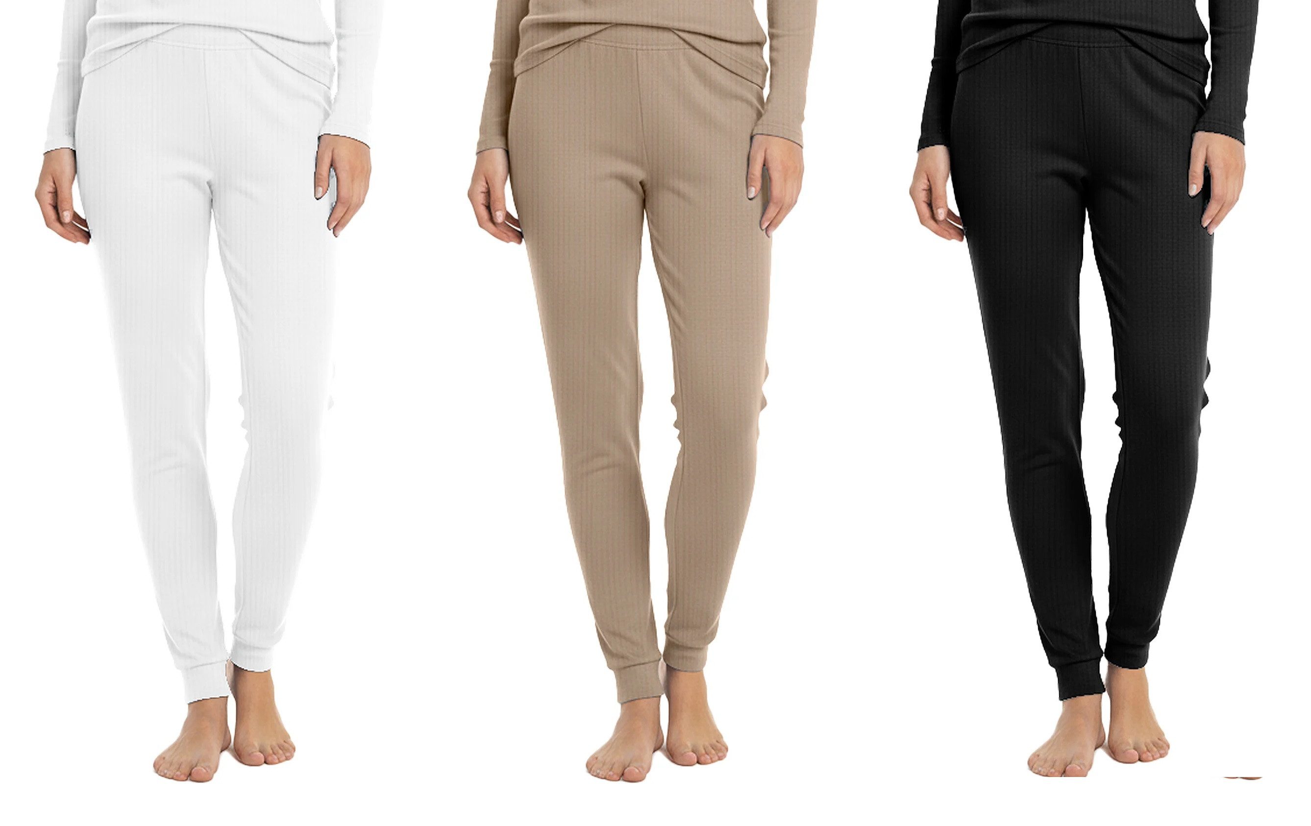 Rungassi Unterkleid 3 x lange Damen Unterhose Thermo Langarm Hose HEAT BOOSTER 137 Größe: