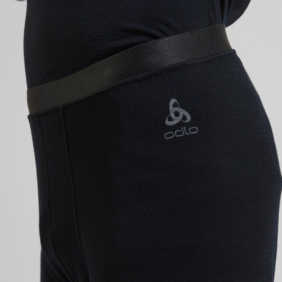 Odlo Funktionsunterhose BL BOTTOM long-MERINO 200 schnelltrocknend, atmungsaktiv, aus Wolle