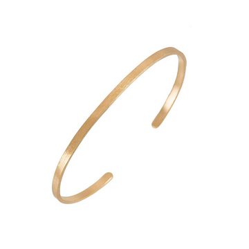 Pernille Corydon Armreif vergoldet schmal offen - Armband Damen Gold - Bracelet Alliance Serie, Silber 925, 18 Karat vergoldet