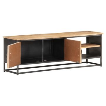 furnicato TV-Schrank 120x30x40 cm Massivholz Akazie