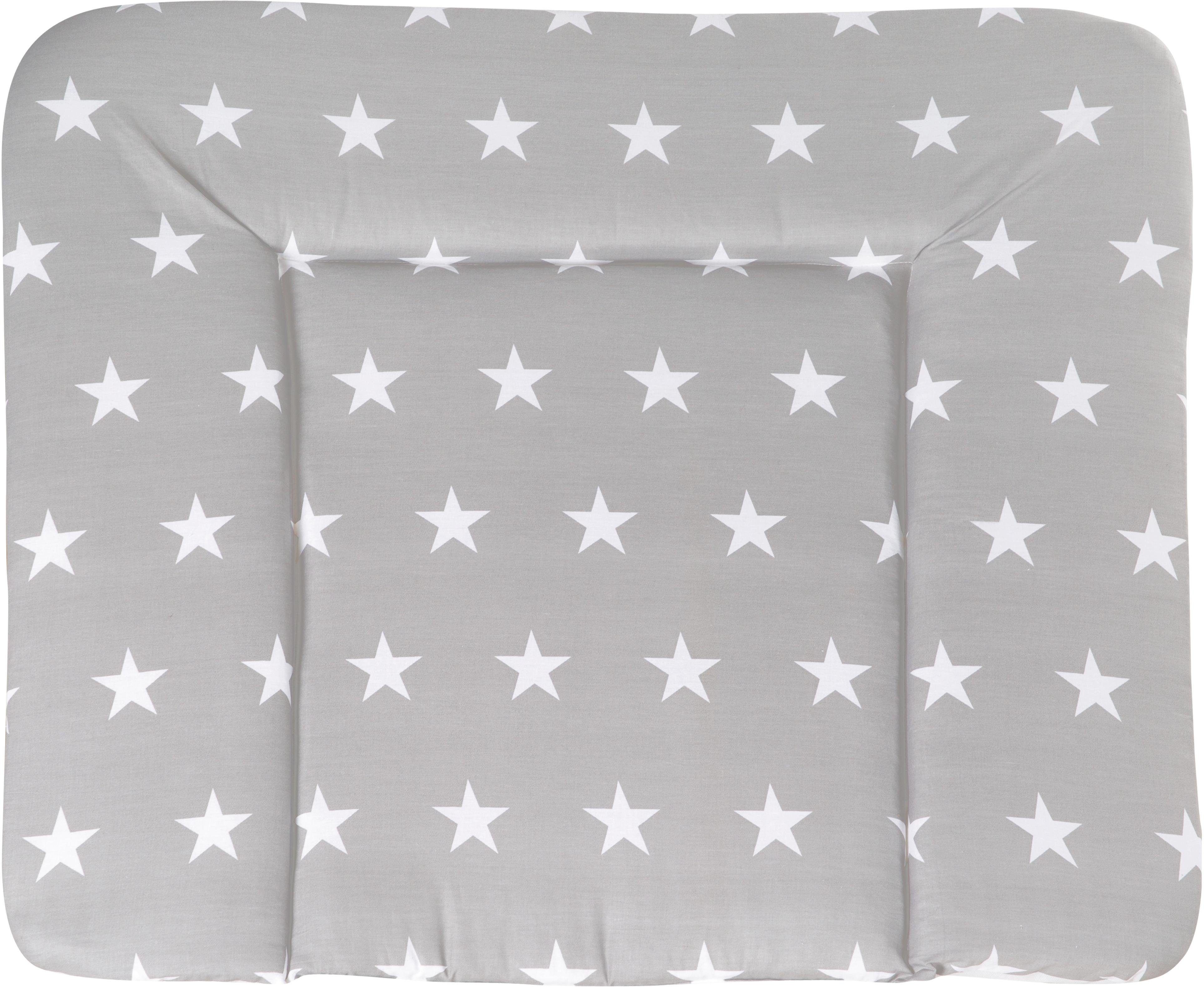 Wickelauflage Little Stars, grau