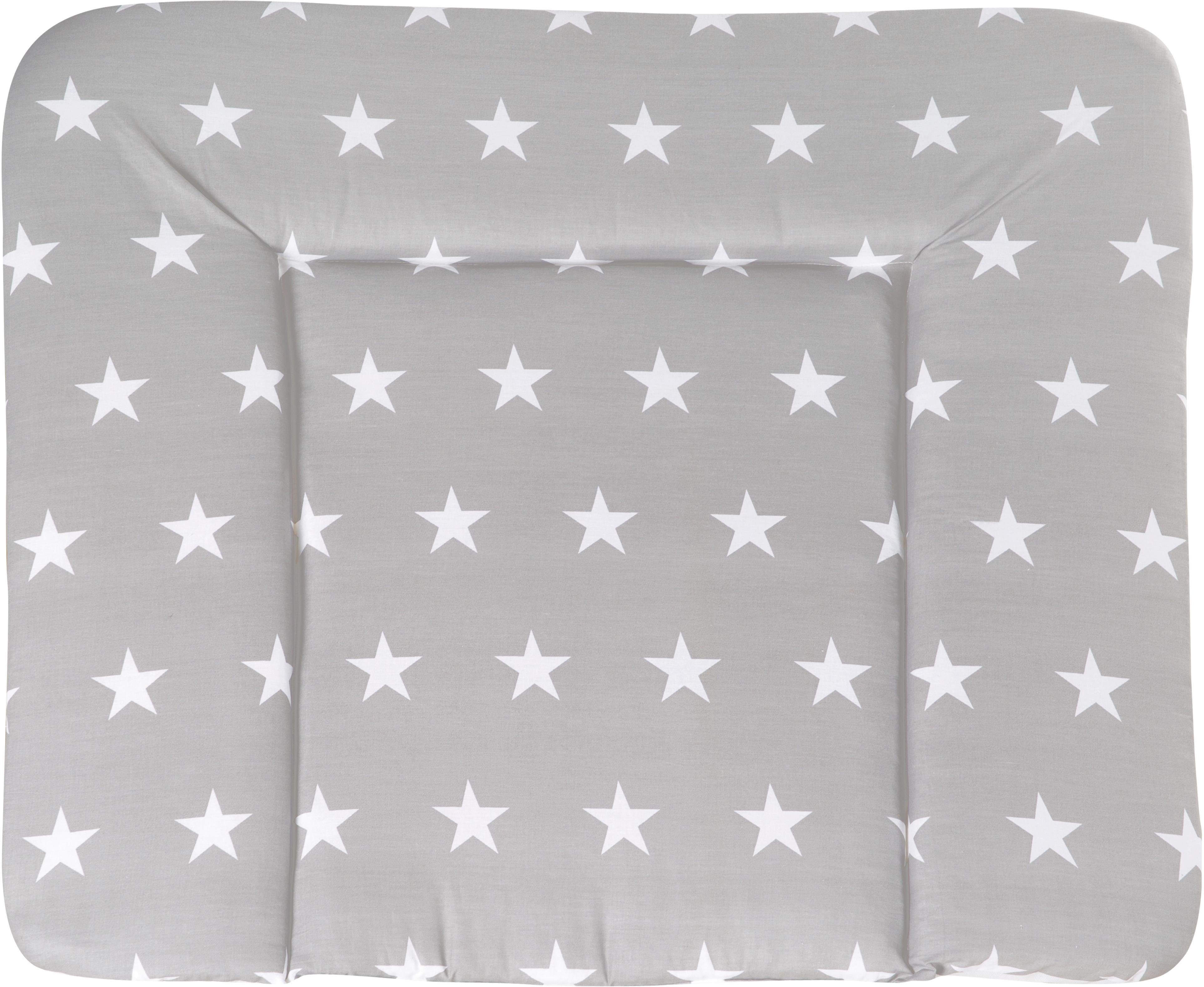 Stars, roba® Little grau Wickelauflage