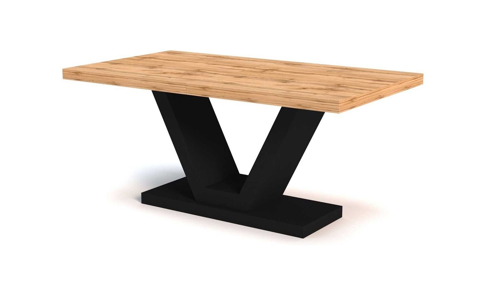 JVmoebel Esstisch Esstisch Tisch Luxus Esszimmer Wohnzimmer Holz Design Tische Neu (1-St., Esstisch) Beige