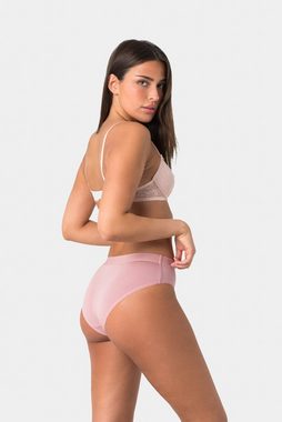 Elsie Bikinislip Unterhosen Damen aus 95% Baumwolle mit Stretch Slip Damen (Packung, 5-St., 5er-Pack) Bequeme Unterwäsche Frauen