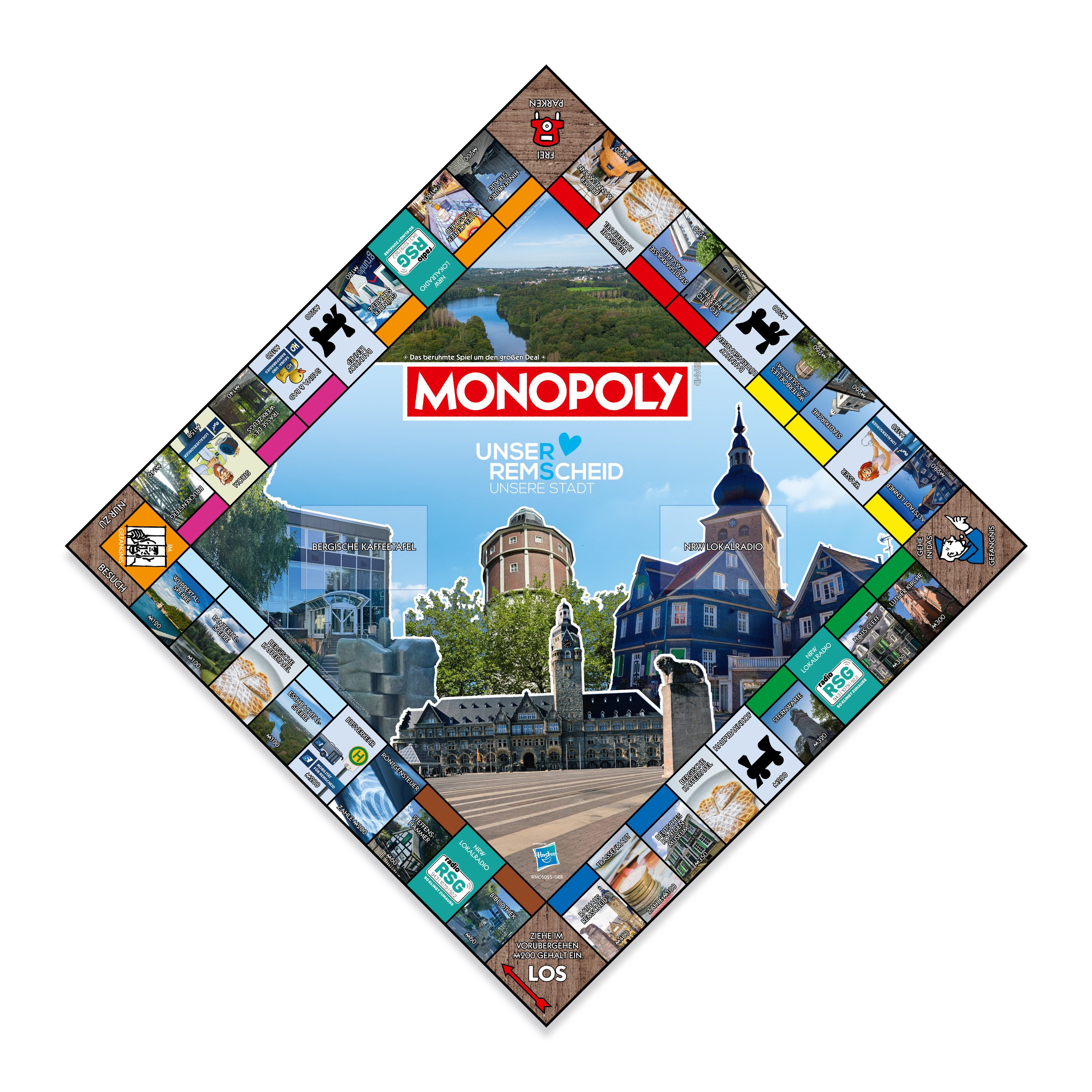 Winning Moves Spiel Monopoly - Remscheid, Brettspiel