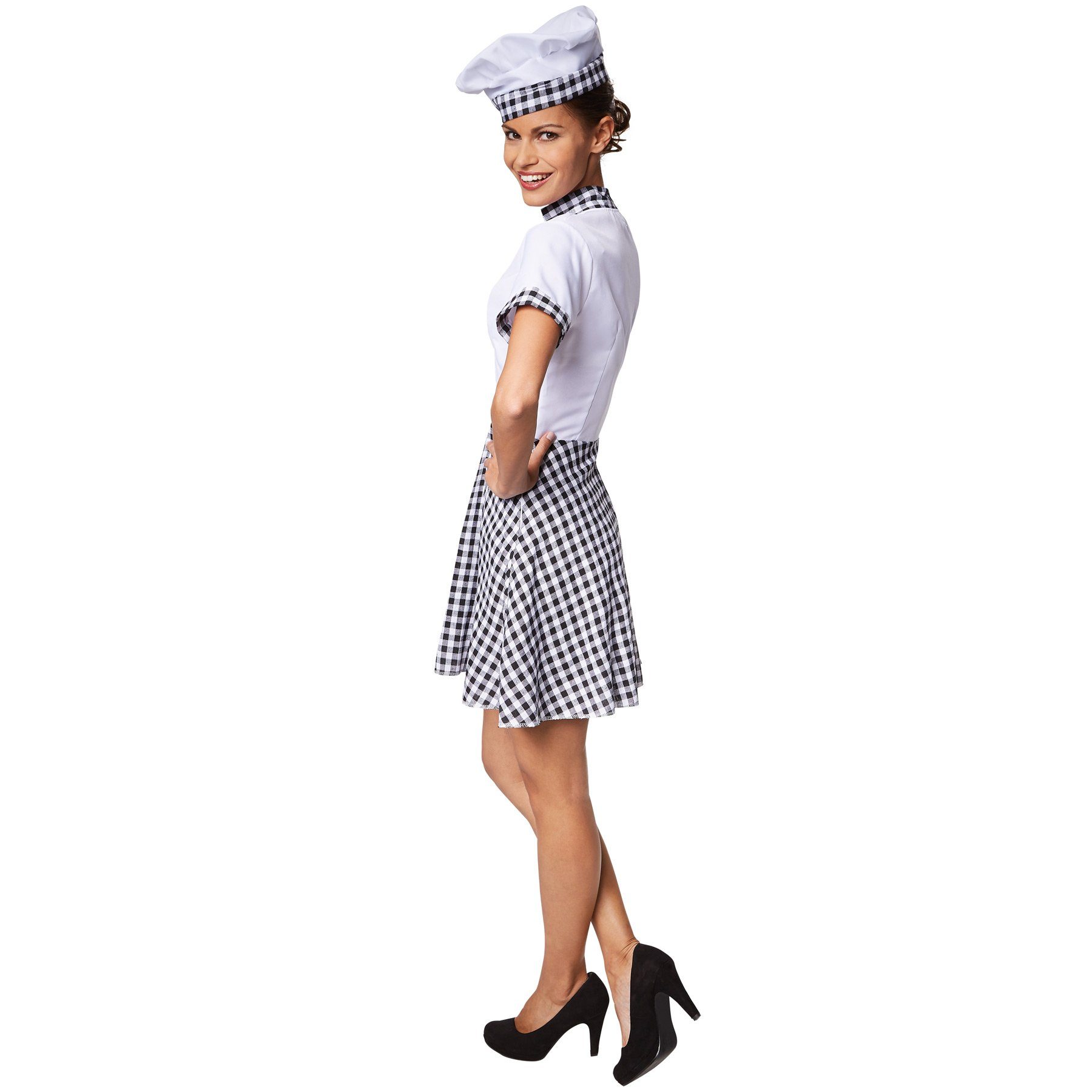 dressforfun Kostüm Frauenkostüm Küchenchefin, Schickes, kurzes Kleid günstig online kaufen