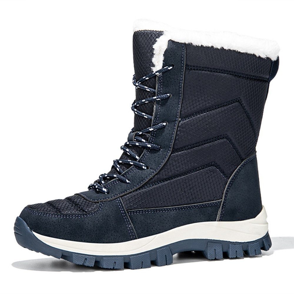 HUSK'SWARE Снегоступы Warme Damen Herren Stiefel (Rutschfeste Gummisohle Bequeme Innenfütterung), Wasserabweisendes Obermaterial Hoher Schaft