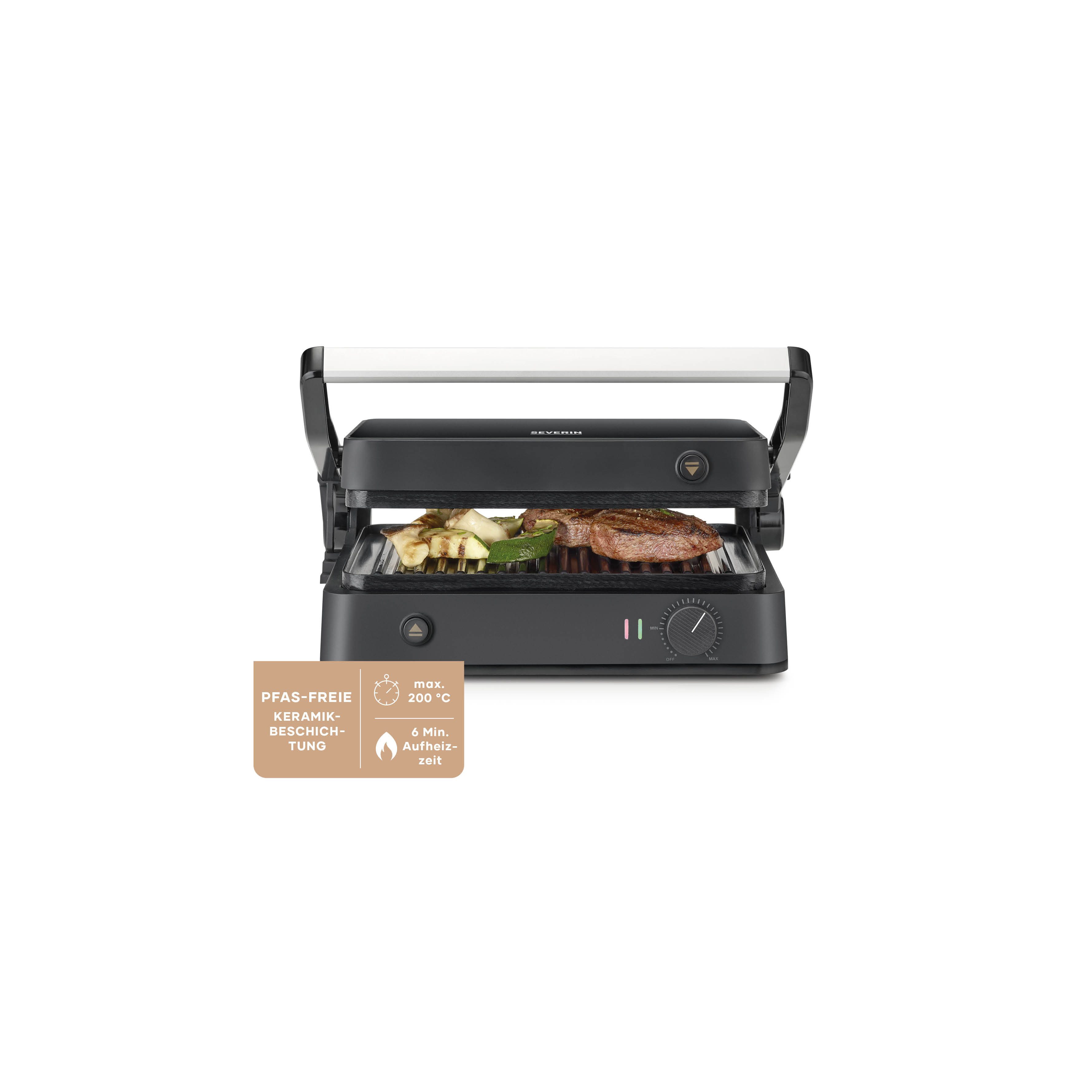 Severin Kontaktgrill KG 2398, 1800 W