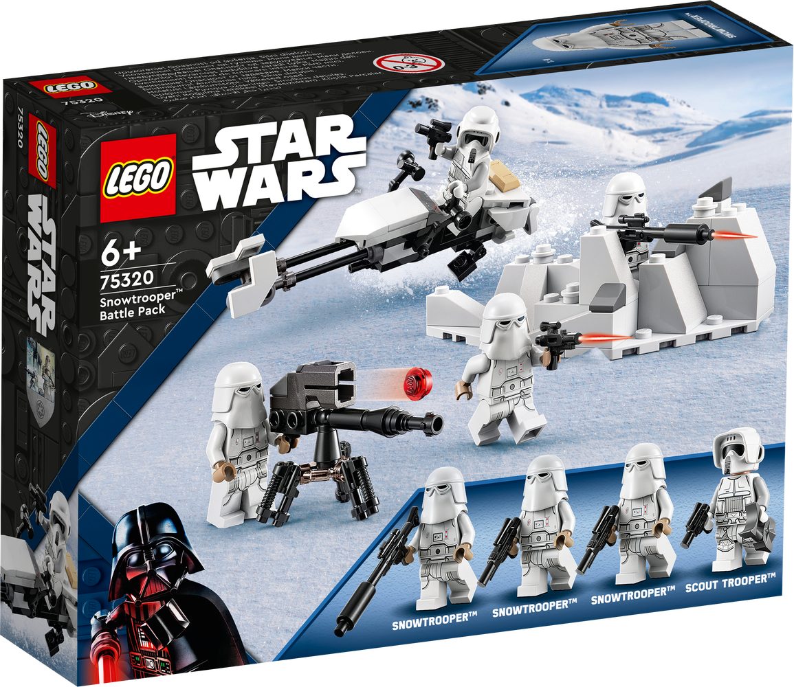 LEGO® LEGO® Звездные войны: 75320 - Snowtrooper Battle Pack - EOL 2023 Konstruktionsspielsteine, (Set)