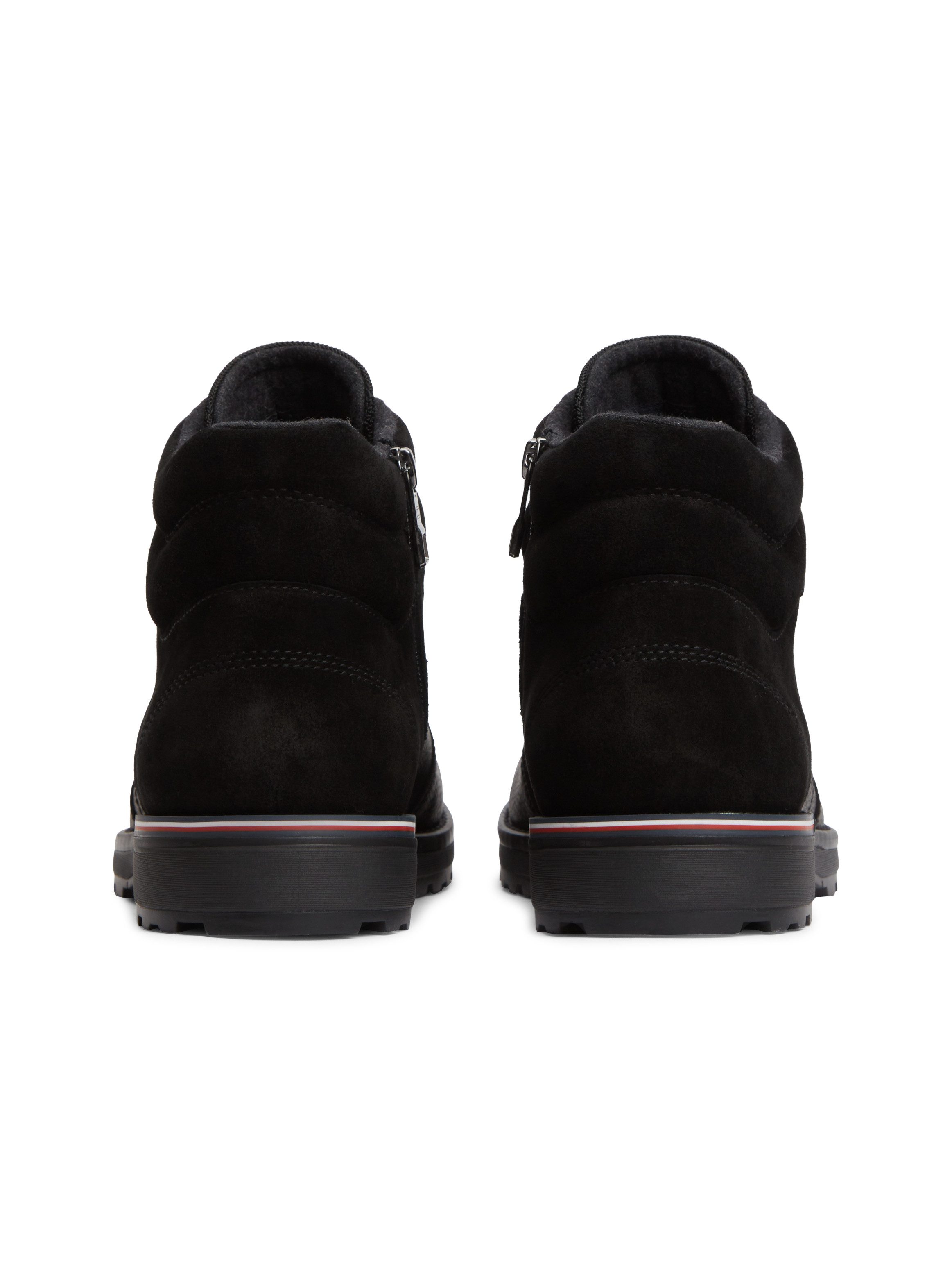 Tommy Hilfiger CORPORATE OUTDOOR WARM LTH BOOT Schnürboots Schnürstiefelette mit weich gepolstertem Schaftrand – Bild 2 von 5