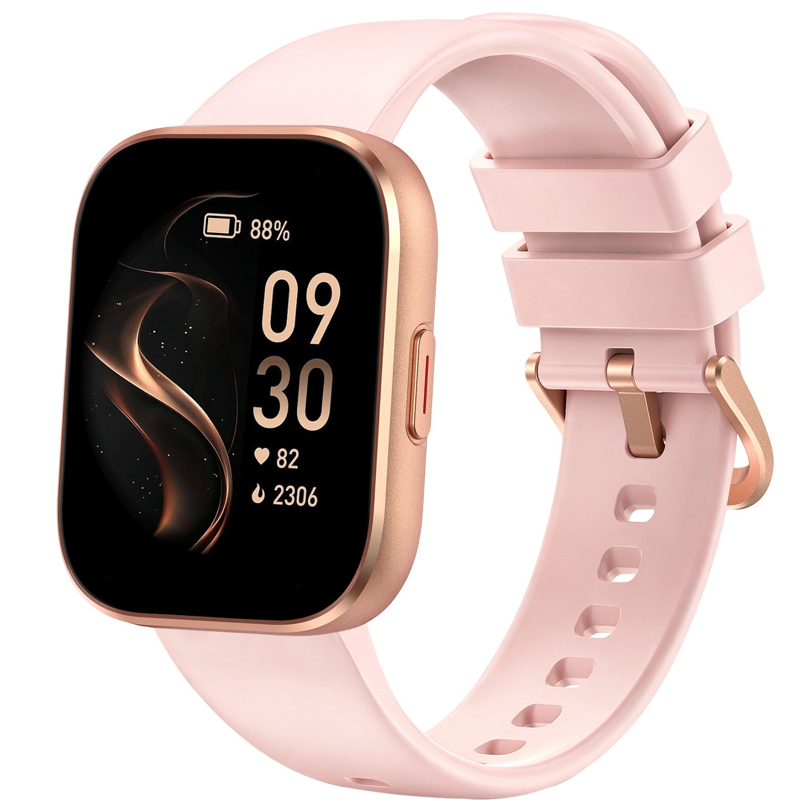 Sytifro Smartwatch Damen Herren, Fitness Tracker Uhr mit 8 Tage Akkulaufzeit Smartwatch, 150+ Sportmodes, Bluetooth 5.3 Sportuhr, Gesundheits-Uhren mit Benachrichtigung, 24/7 Herzfrequenz, Blutsauerstoff, Schlafqualität, Schrittzähler, Sprachassistent und Musiksteuerung etc., IP68 Wasserdichte Fitnessuhr Damen Herren, verfügbar für IOS und Android.
