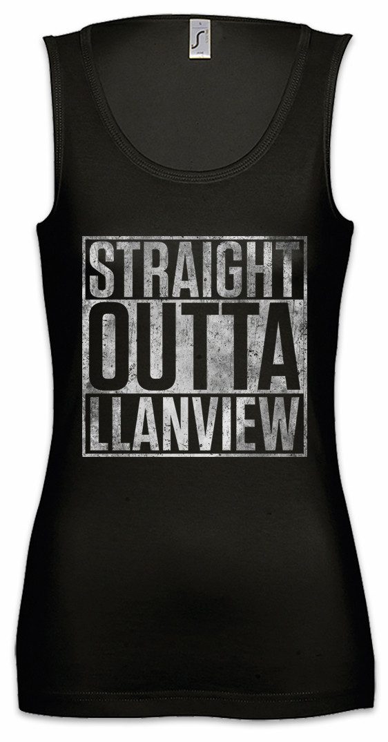 Tanktop Straight Outta Llanview Ärmelloses Damen T-Shirt One Life To OLTL Live