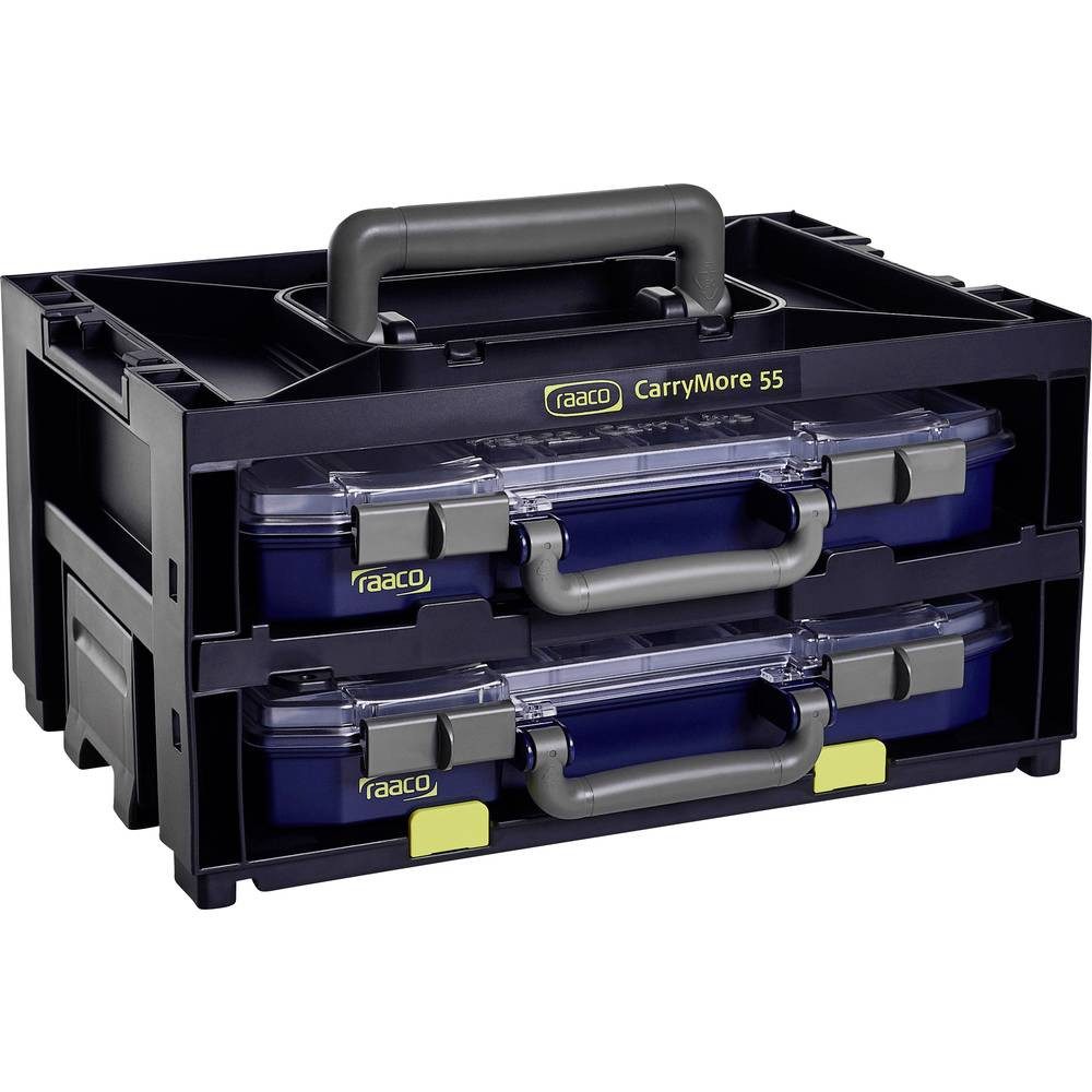 Sortimentskasten Sortimentskoffer inkl. 2x CarryLite 55 4x8-16