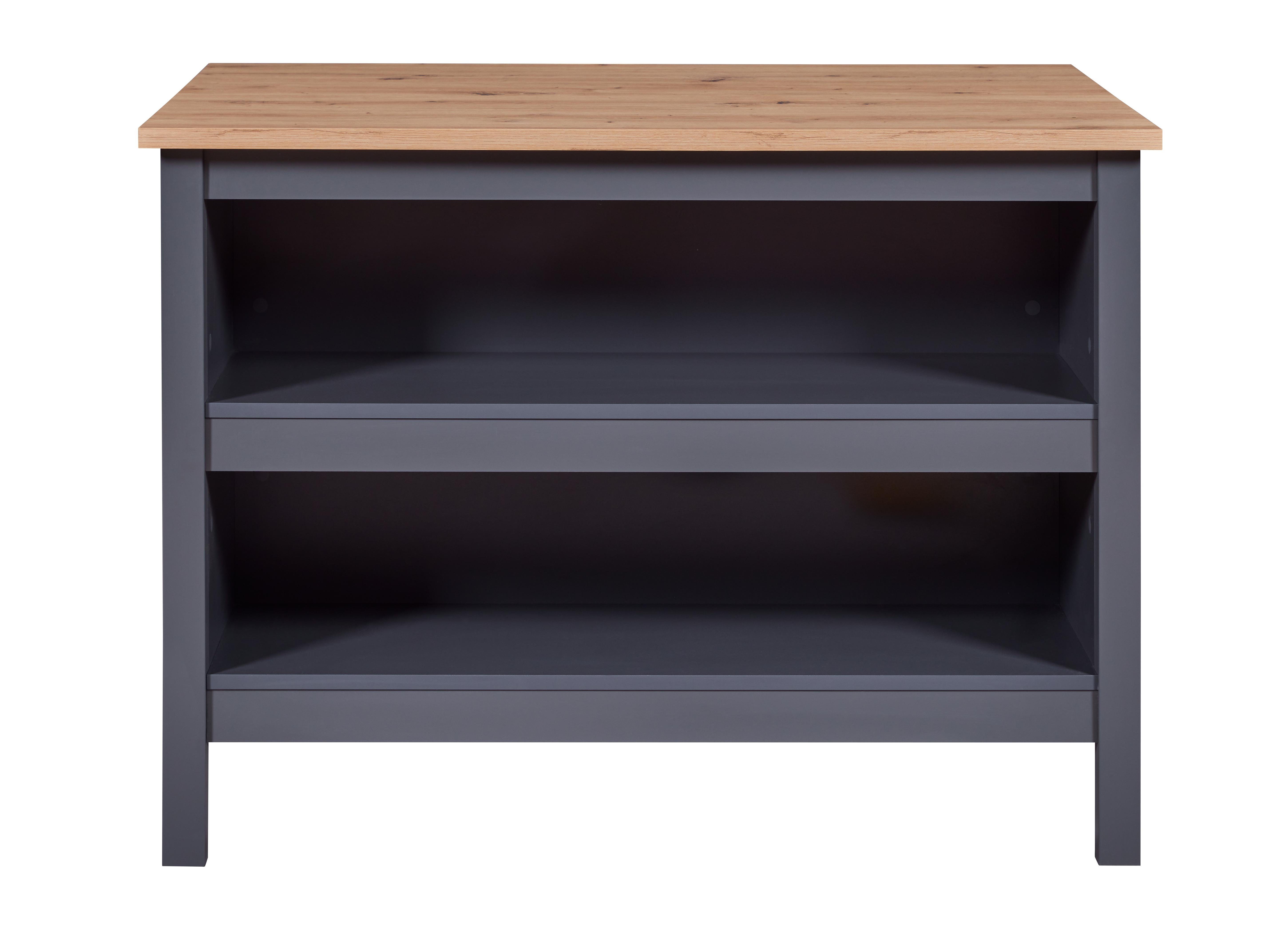 Inter Link Küchentisch Julina, moderne Kücheninsel mit kratzfester Arbeitsp günstig online kaufen