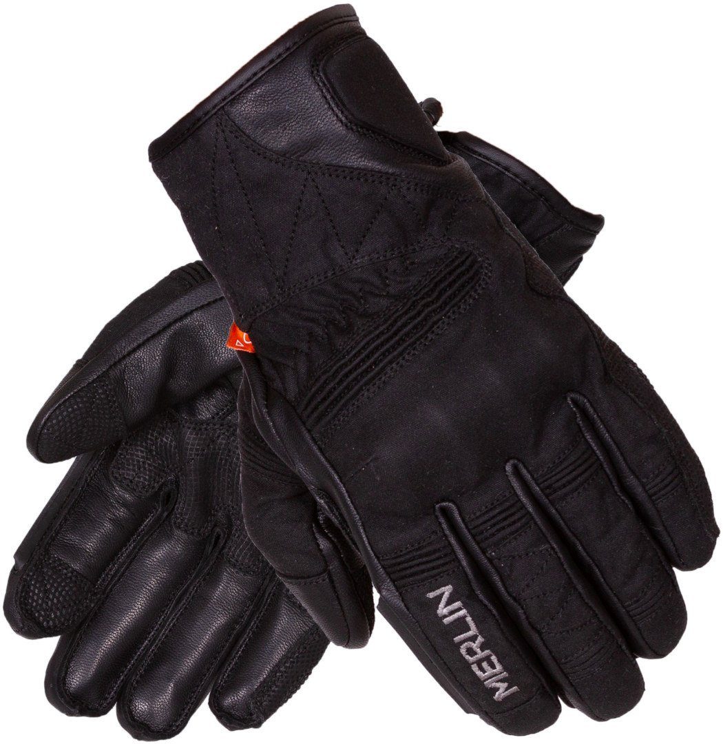 Merlin Motorradhandschuhe Mahala WP Explorer D3O Black Motorradhandschuhe